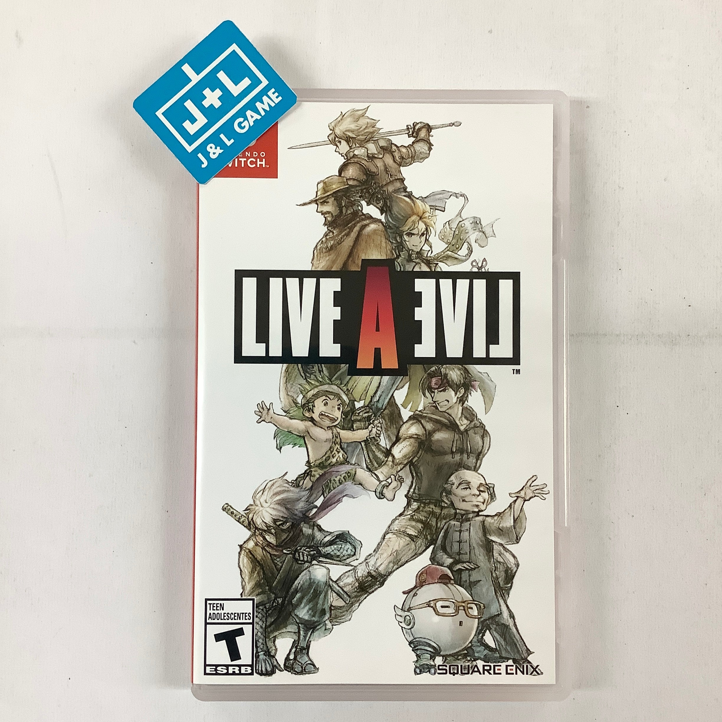 LIVE A LIVE - (NSW) Nintendo Switch [Pre-Owned] Video Games Square Enix   