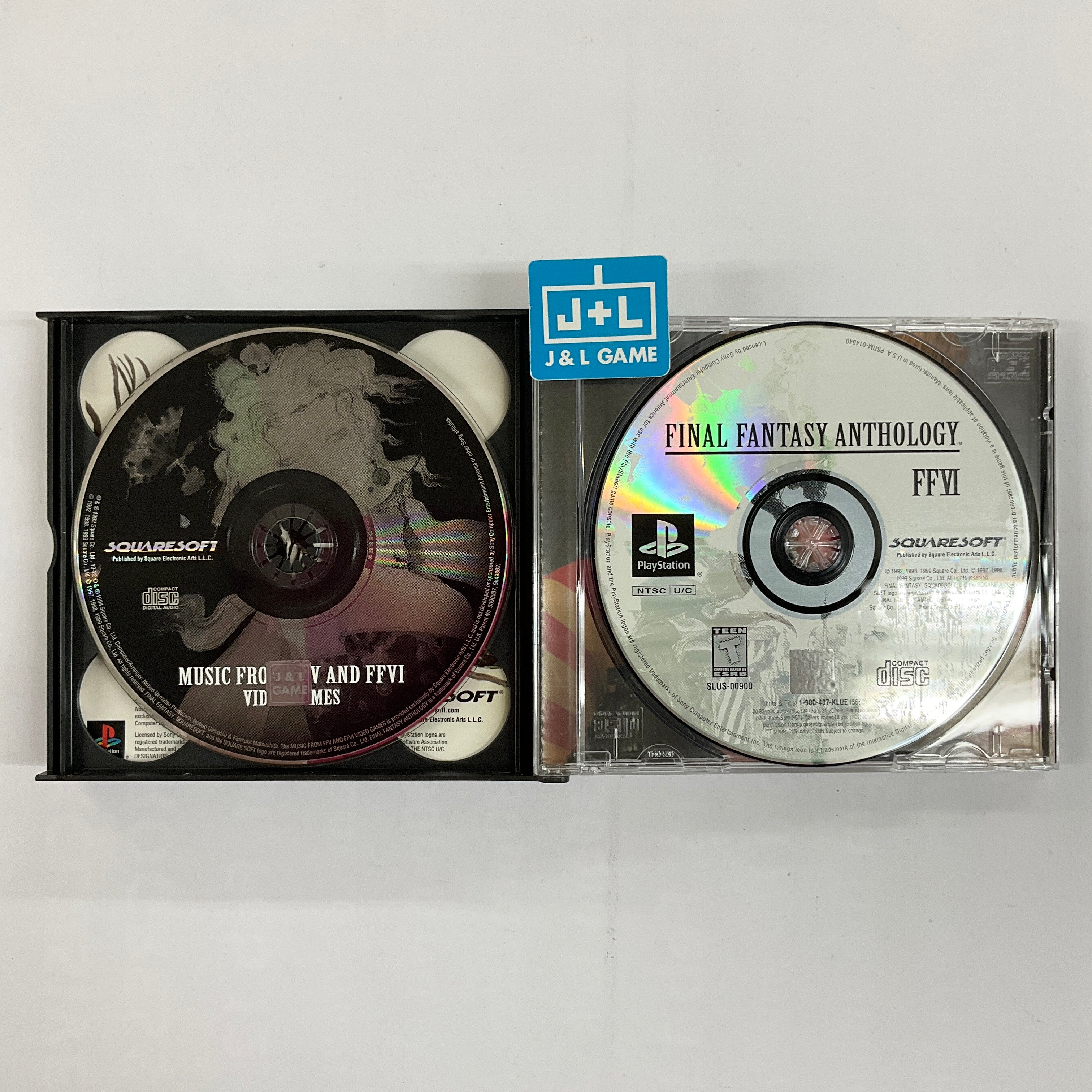 Final Fantasy Anthology - (PS1) PlayStation 1 [Pre-Owned] Video Games SquareSoft   