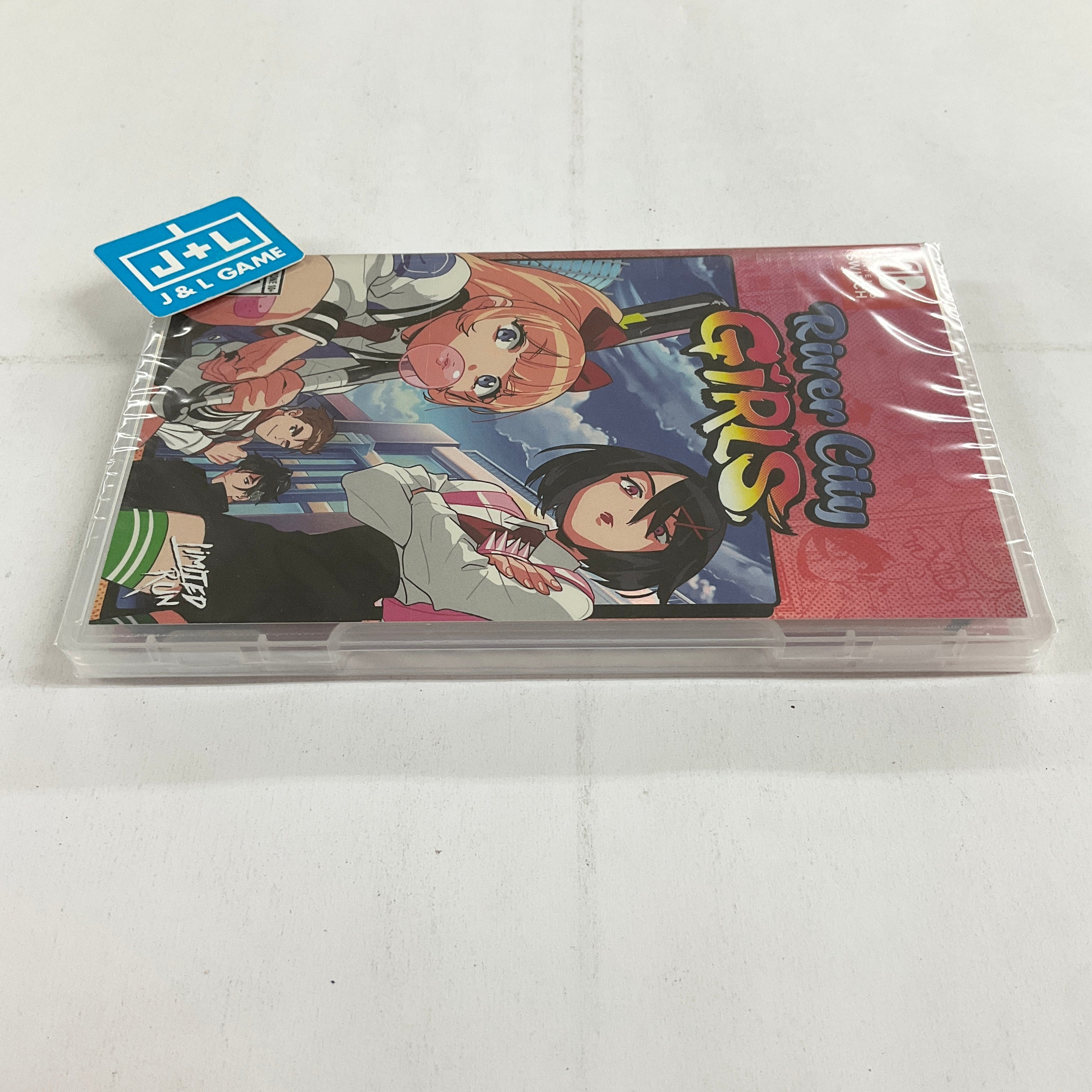 River City Girls (Limited Run #045 Limited Foil Cover Release with Music CD)- (NSW) Nintendo Switch Video Games Limited Run Games   