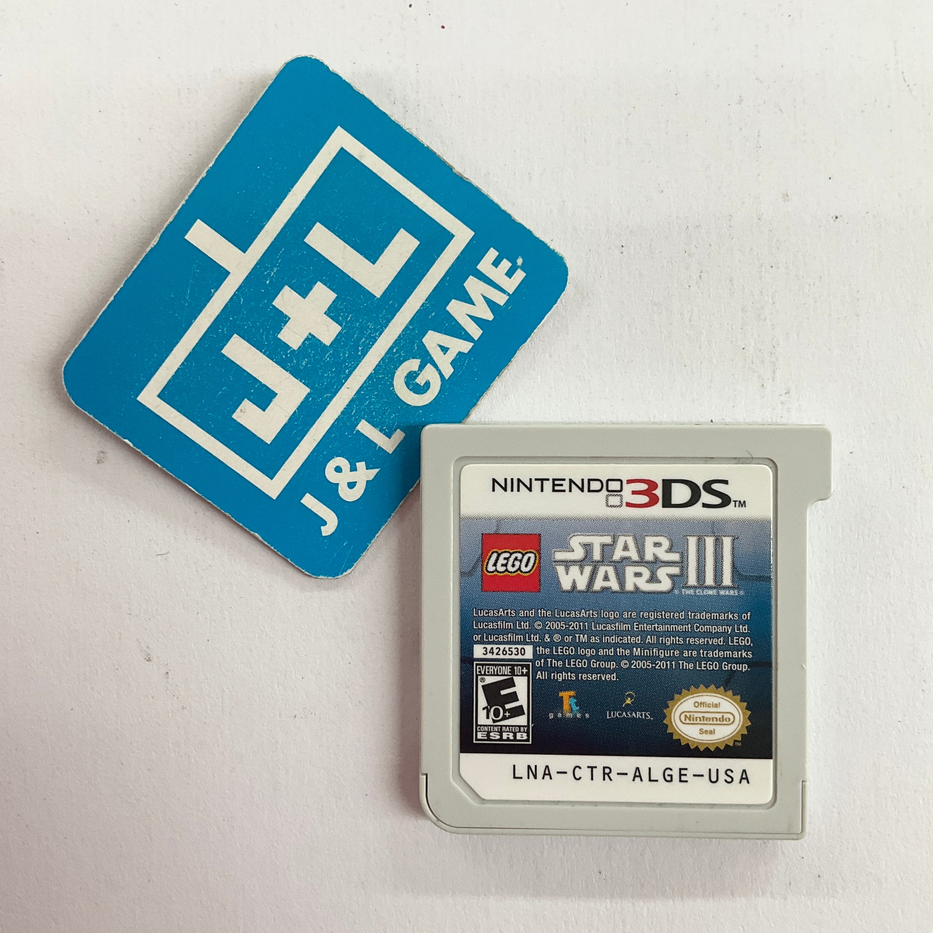 LEGO Star Wars III: The Clone Wars - Nintendo 3DS [Pre-Owned] Video Games LucasArts   
