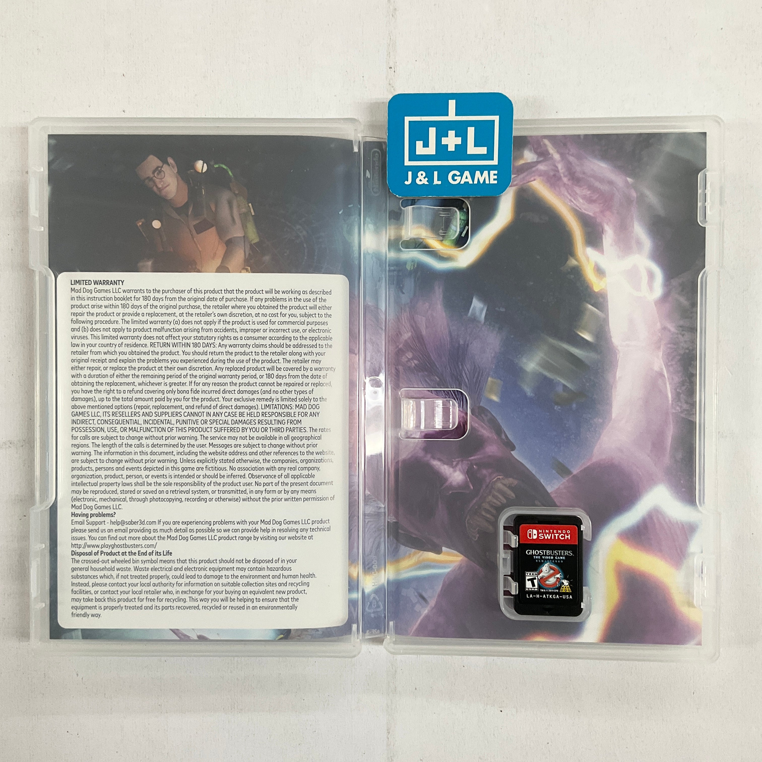 Ghostbusters: The Video Game Remastered - (NSW) Nintendo Switch [Pre-Owned] Video Games Mad Dog Games   