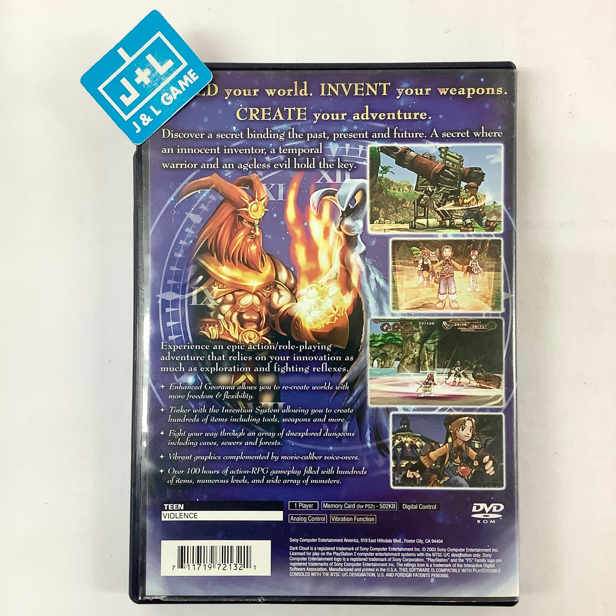 Dark Cloud 2 - (PS2) PlayStation 2 [Pre-Owned] Video Games SCEA   