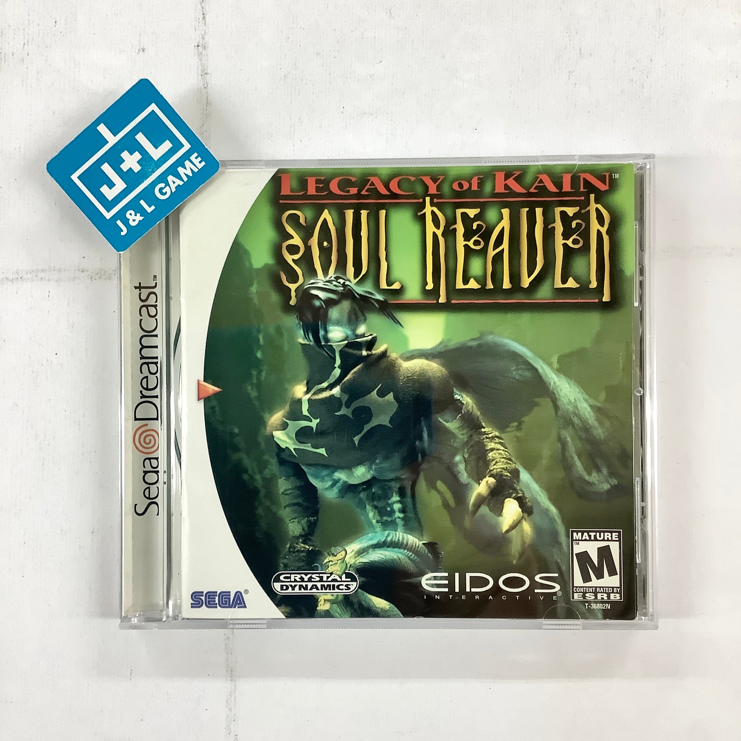Legacy of Kain: Soul Reaver - (DC) SEGA Dreamcast  [Pre-Owned] Video Games Eidos Interactive   