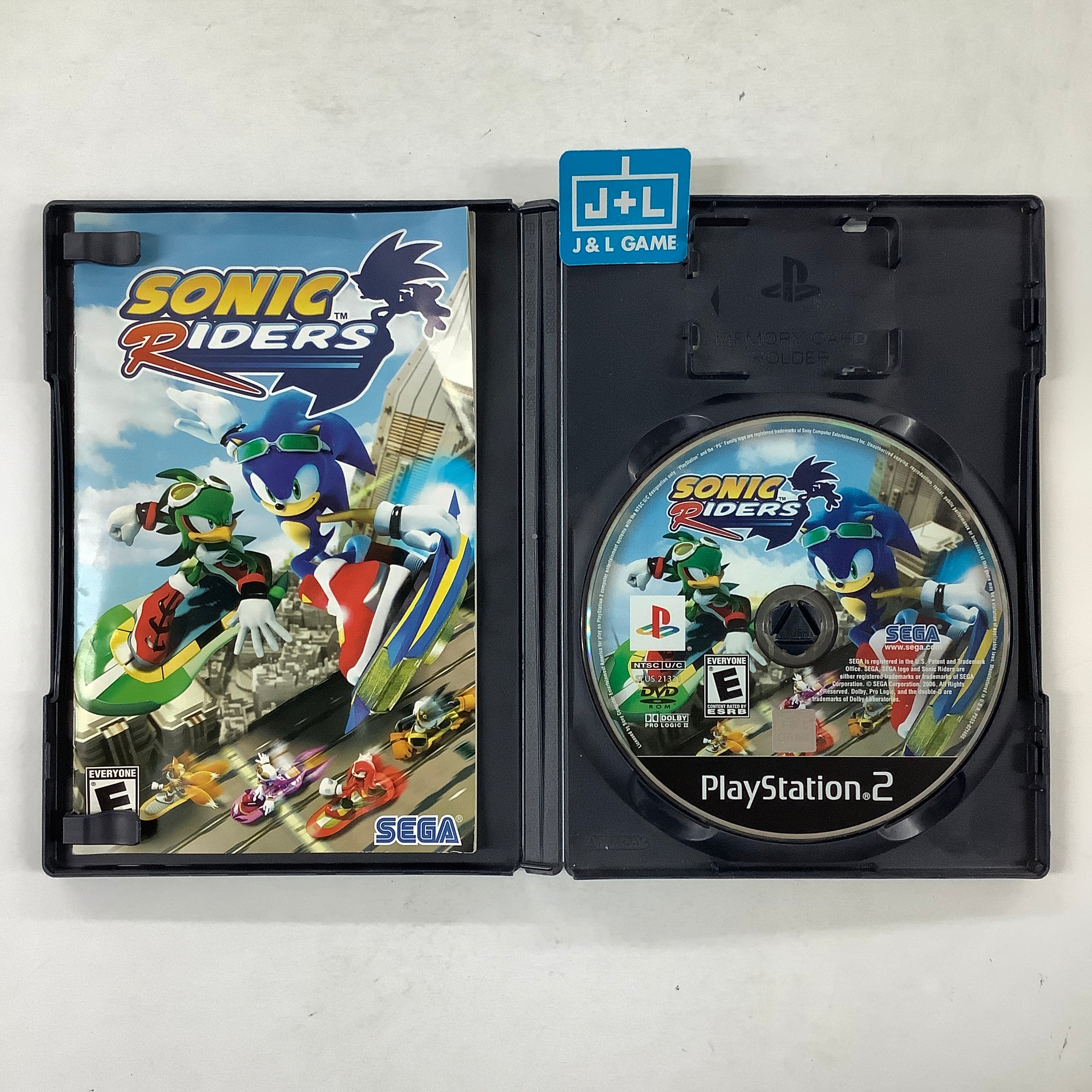 Sonic Riders - (PS2) PlayStation 2 [Pre-Owned] Video Games Sega   