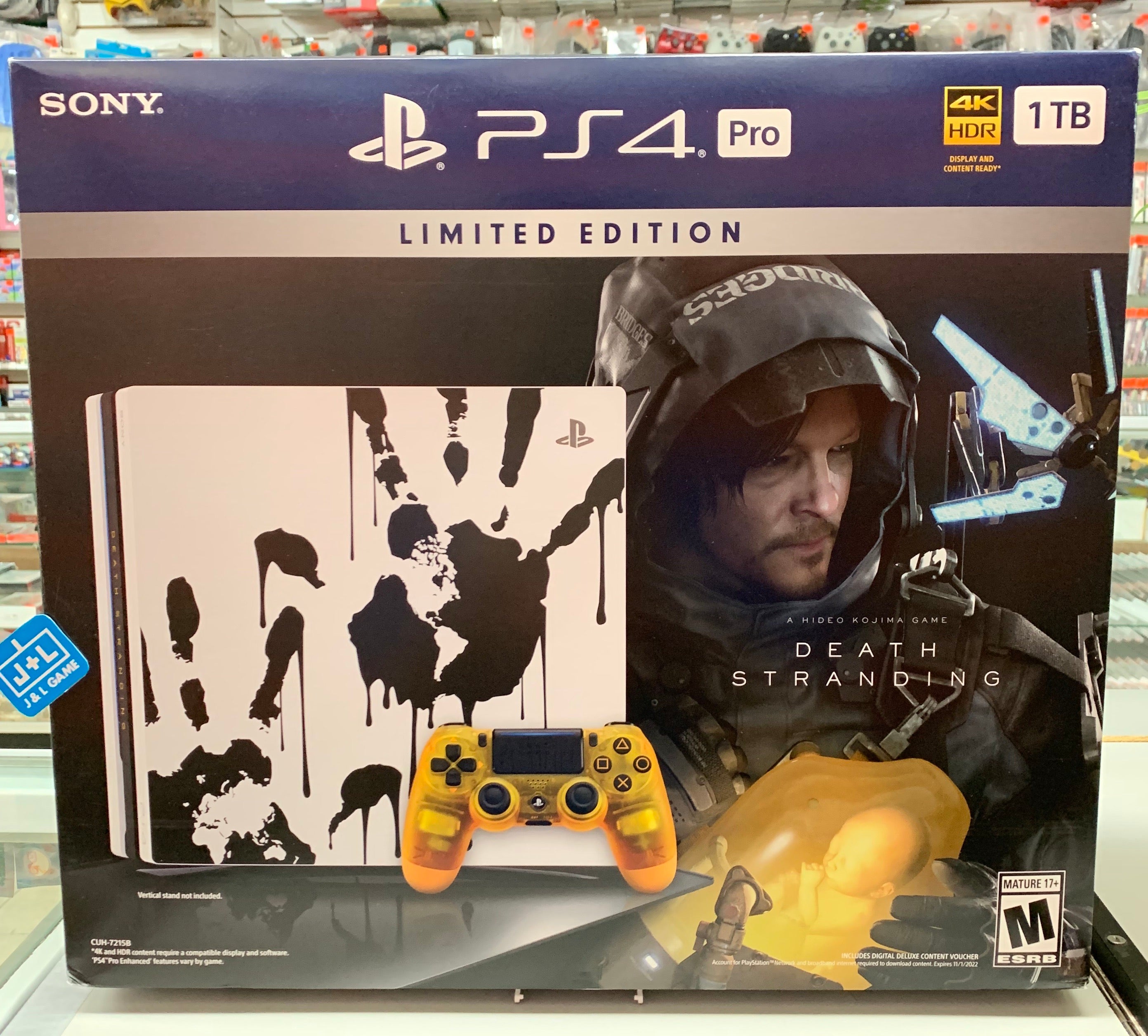 Sony PlayStation 4 Pro 1TB Limited Edition Console (Death Stranding Bundle) - (PS4) PlayStation 4 Consoles Sony   