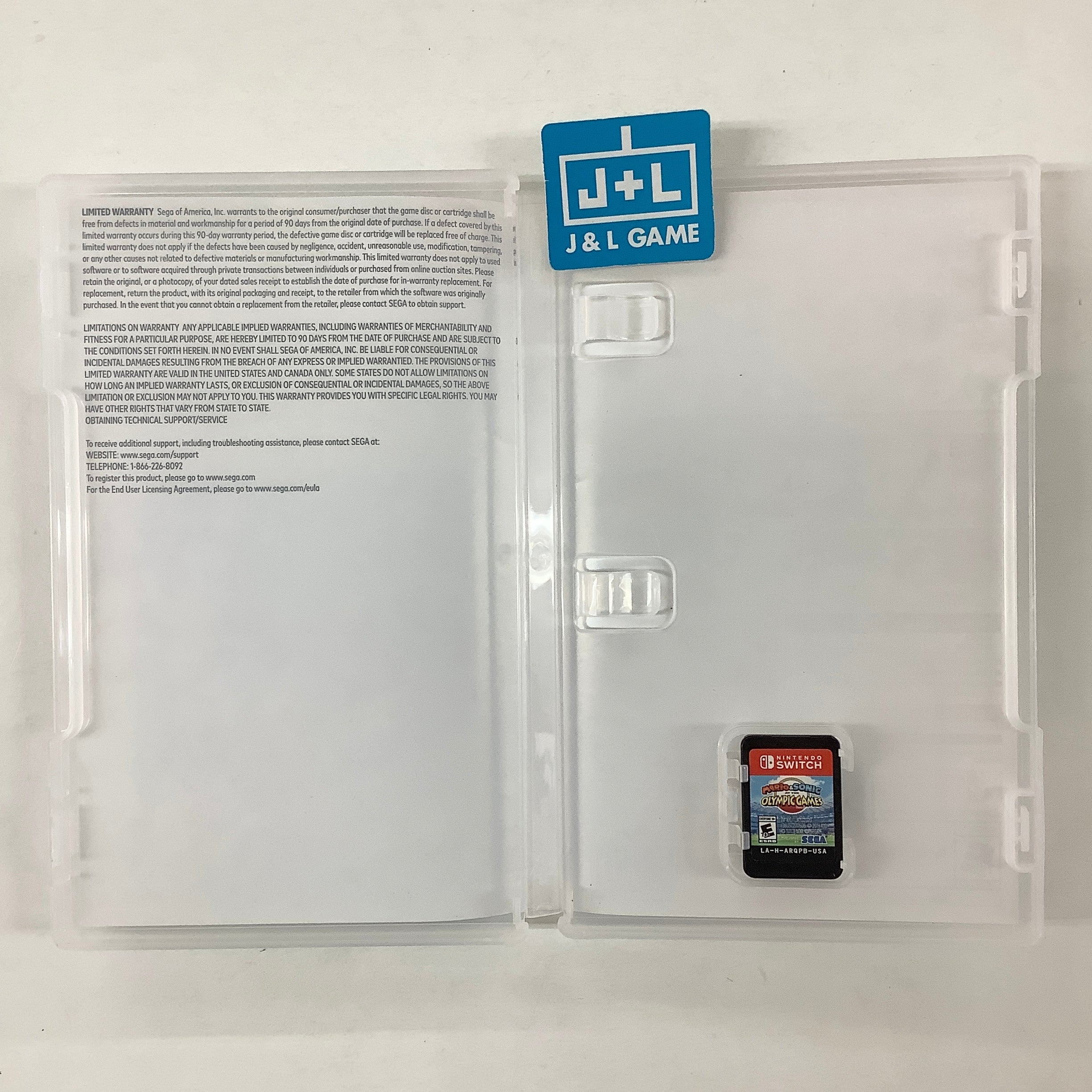 Mario & Sonic at the Olympic Games Tokyo 2020 - (NSW) Nintendo Switch [Pre-Owned] Video Games SEGA   