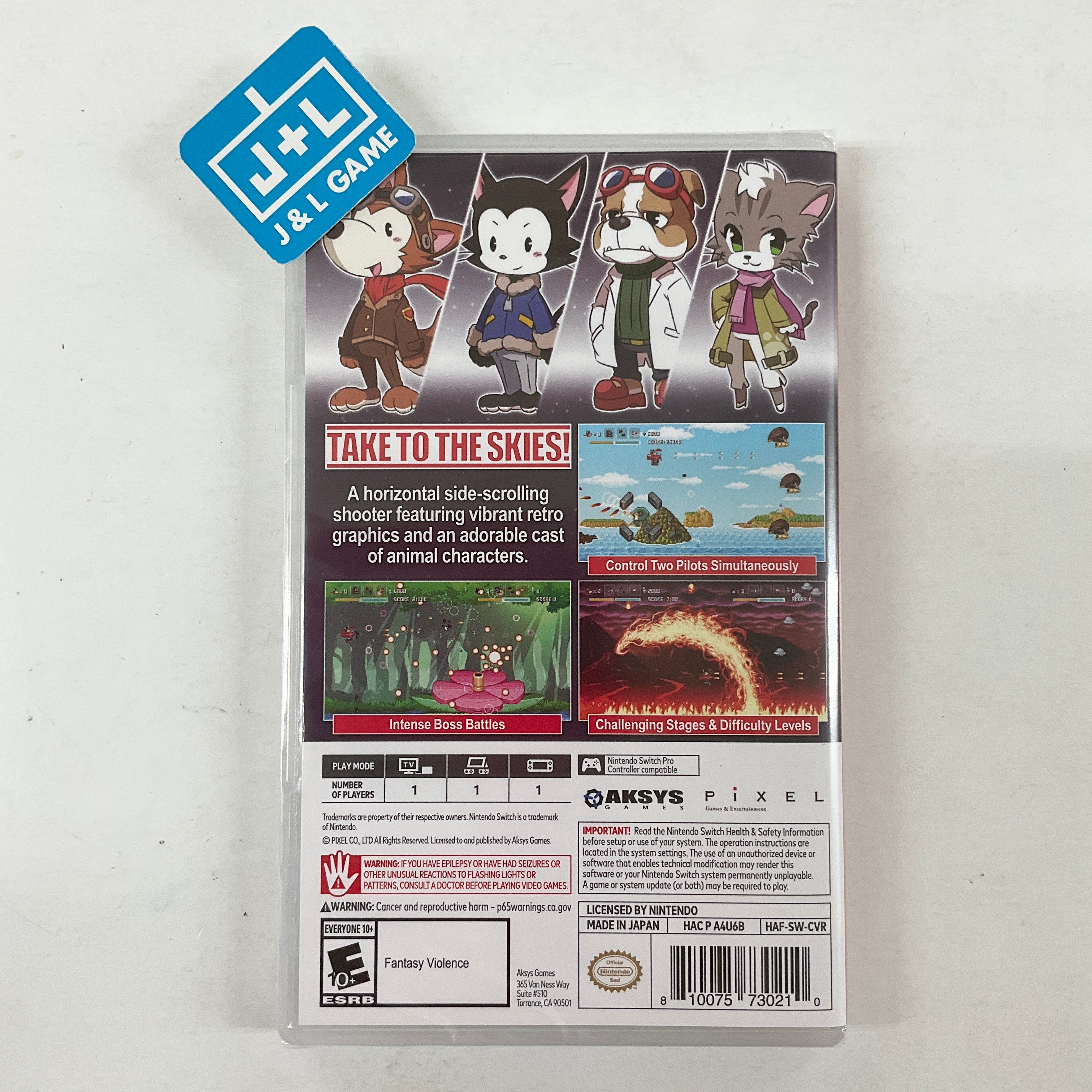 Horgihugh and Friends - (NSW) Nintendo Switch Video Games Aksys Games   