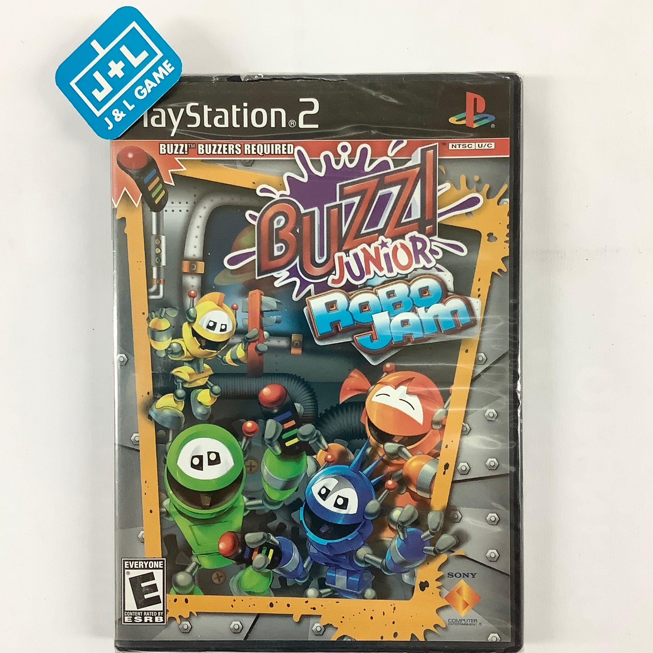 BUZZ Jr. Robo Jam - (PS2) PlayStation 2 Video Games PlayStation   