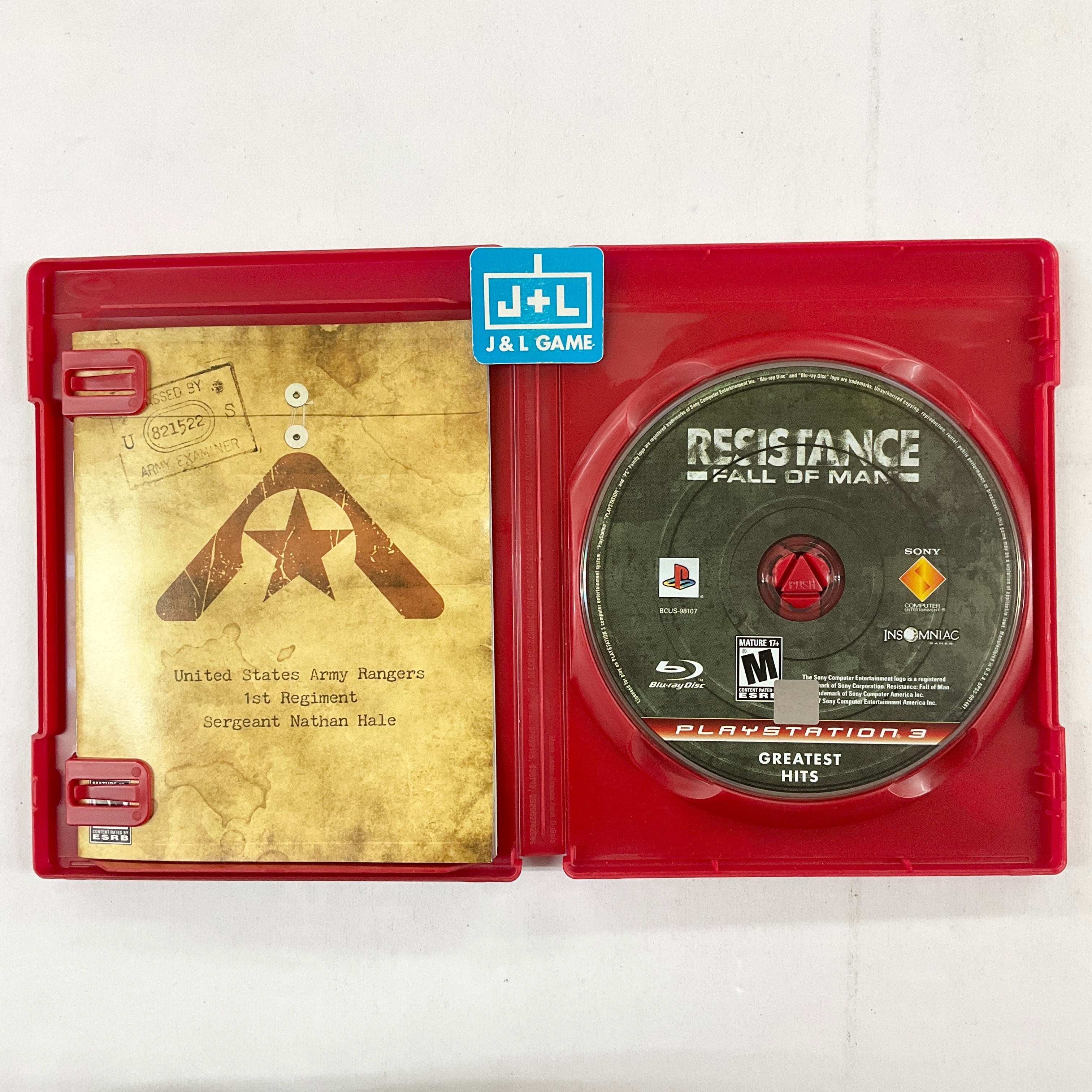 Resistance: Fall of Man (Greatest Hits) - (PS3) PlayStation 3 [Pre-Owned] Video Games SCEA   