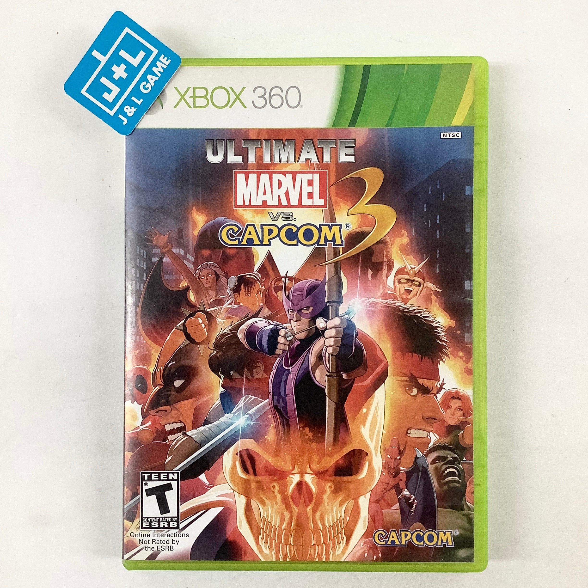 Ultimate Marvel vs. Capcom 3 - Xbox 360 [Pre-Owned] Video Games Capcom   