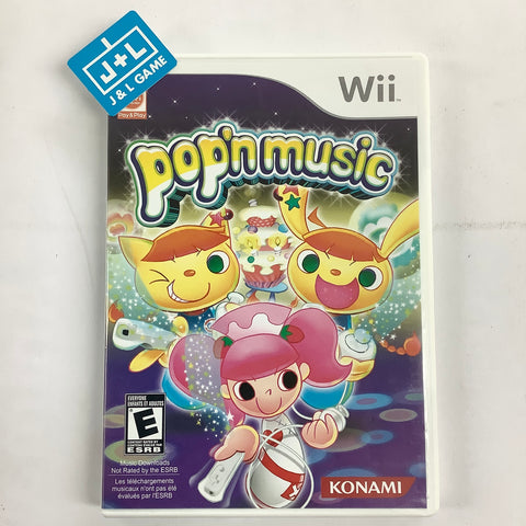 Pop'n Music - Nintendo Wii [Pre-Owned] Video Games Konami   