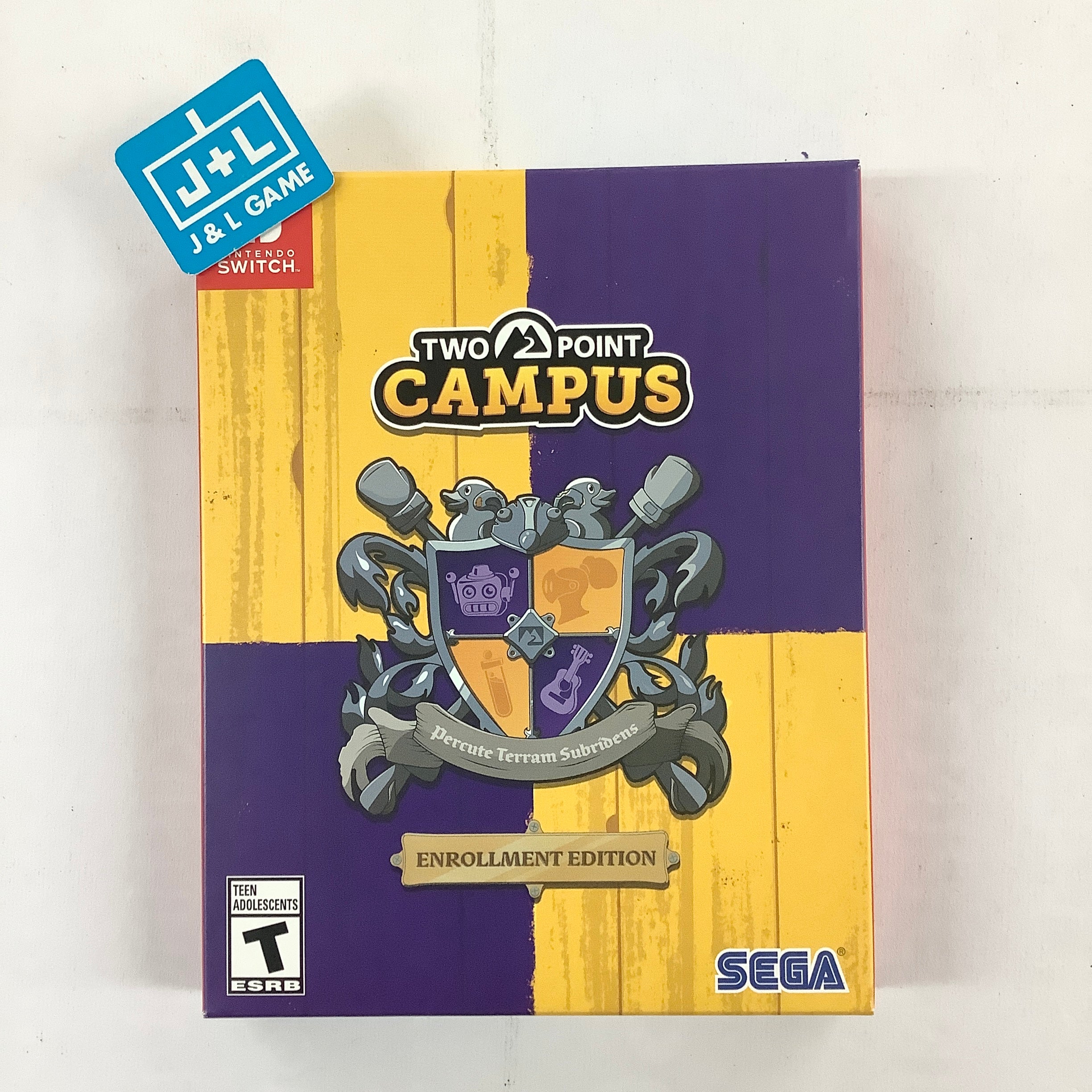 Two Point Campus: Enrollment Launch Edition - (NSW) Nintendo Switch [UNBOXING] Video Games SEGA   