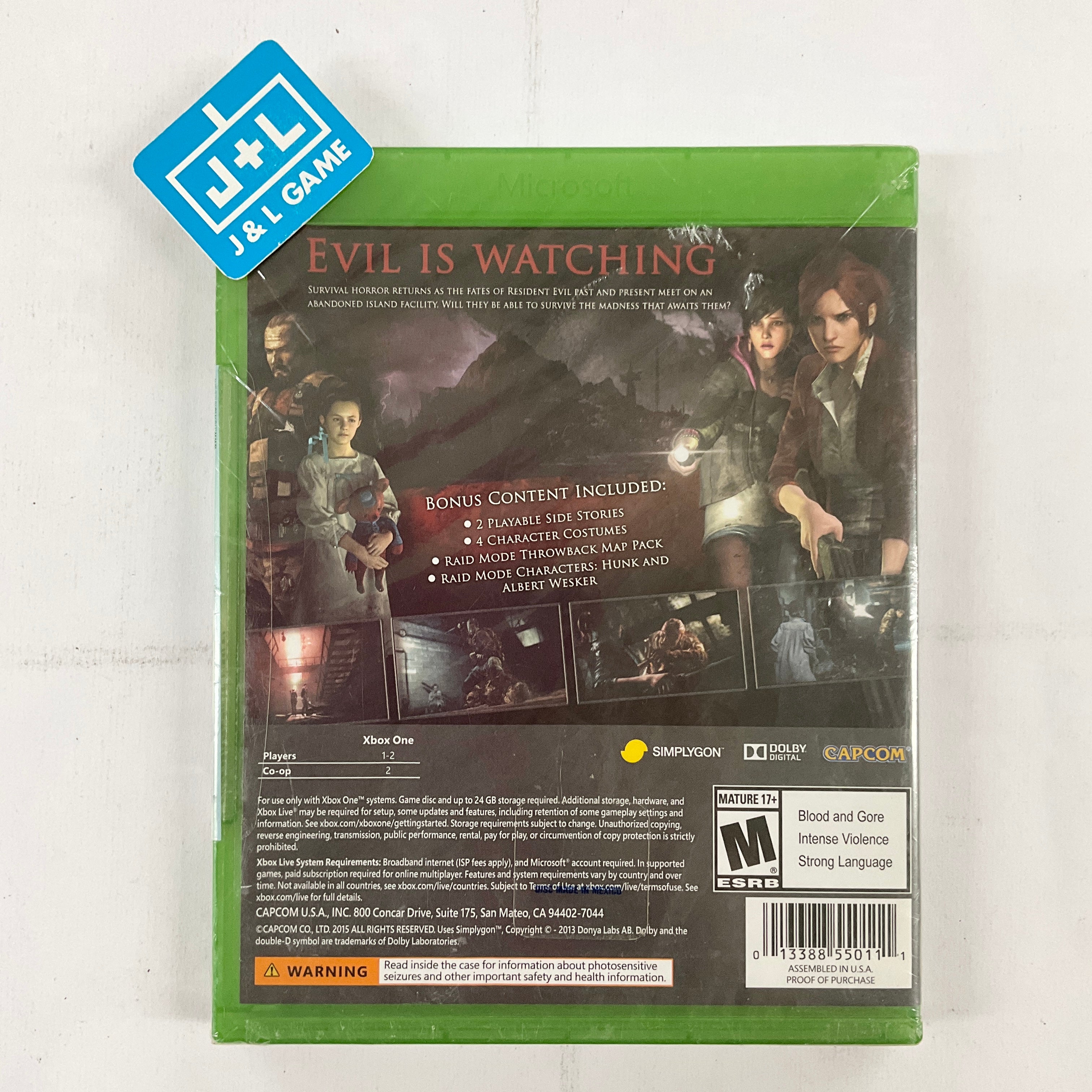 Resident Evil: Revelations 2 - (XB1) Xbox One Video Games Capcom   