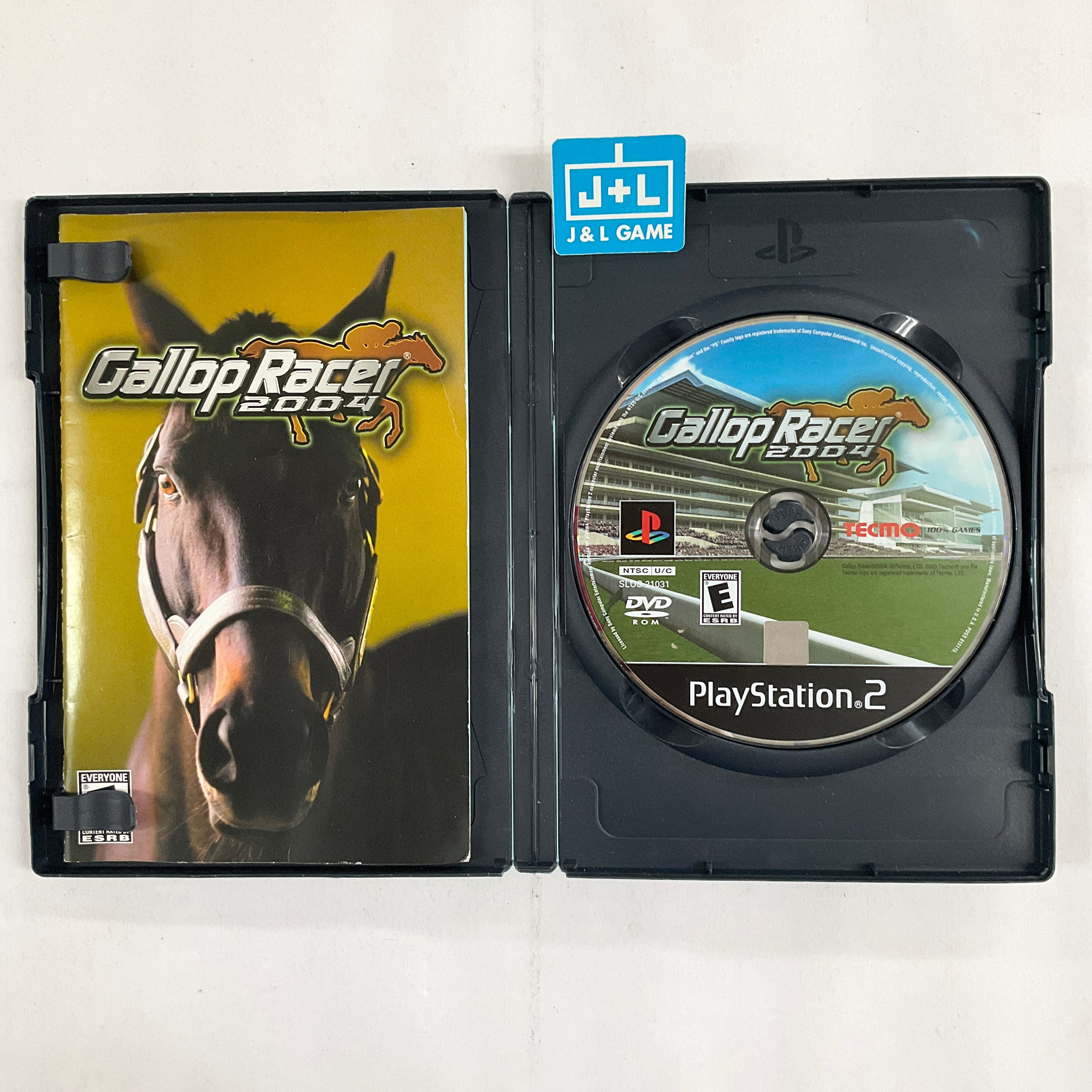 Gallop Racer 2004 - (PS2) PlayStation 2 [Pre-Owned] Video Games Tecmo   