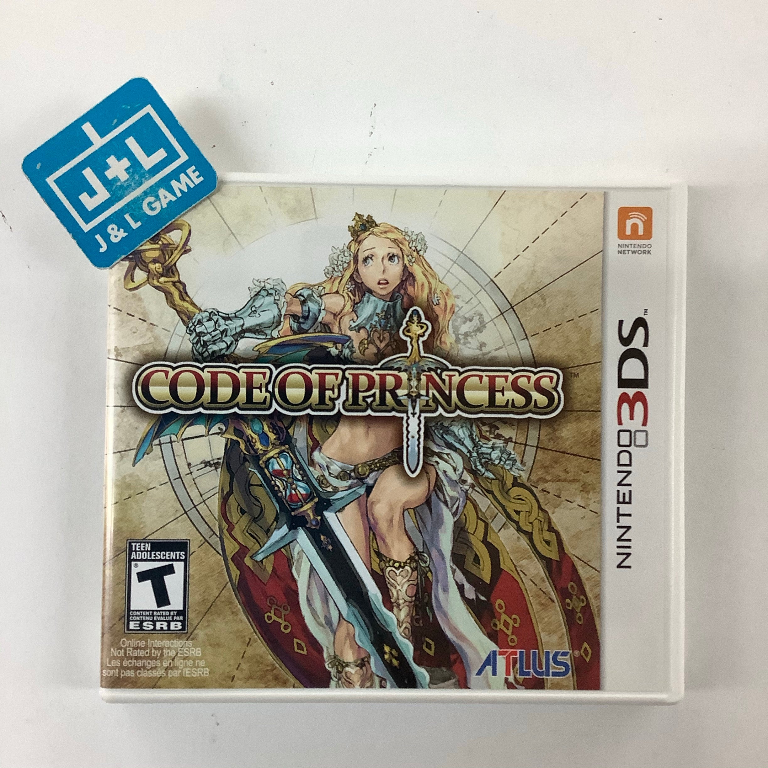 Code of Princess - Nintendo 3DS [Pre-Owned] Video Games Atlus   