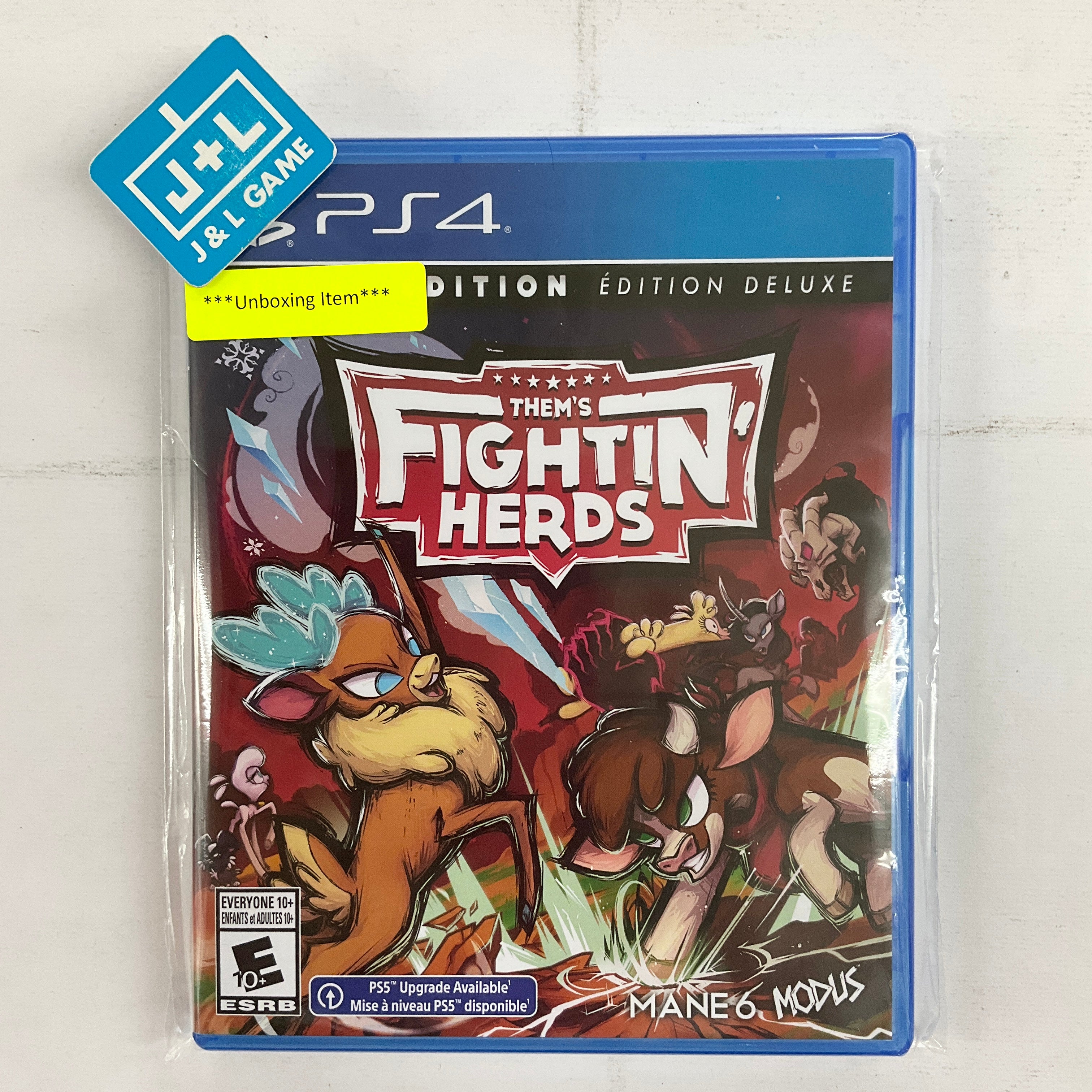 Them's Fighting Herds: Deluxe Edition - (PS4) PlayStation 4 [UNBOXING] Video Games Modus   