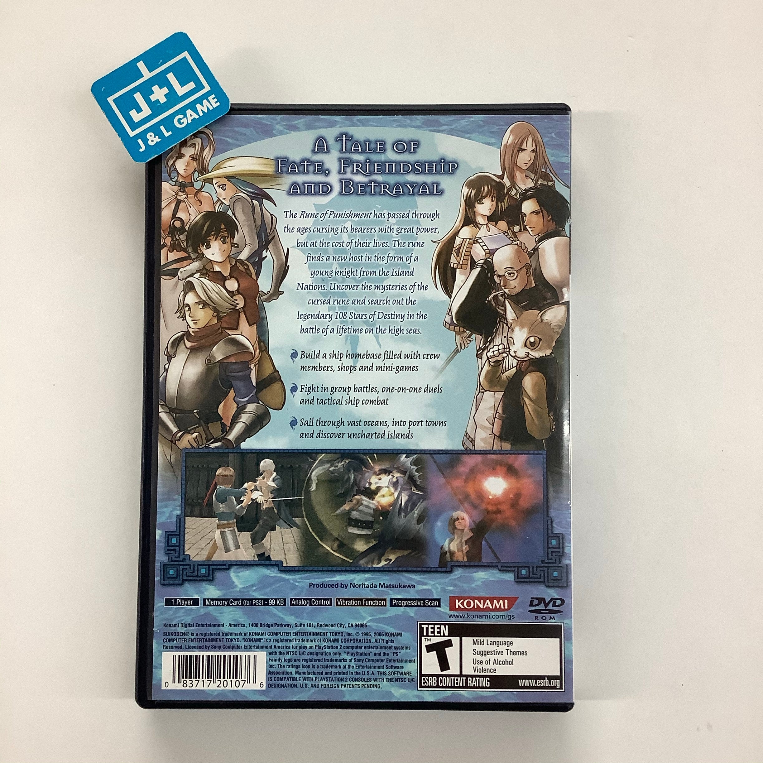 Suikoden IV - (PS2) PlayStation 2 [Pre-Owned] Video Games Konami   