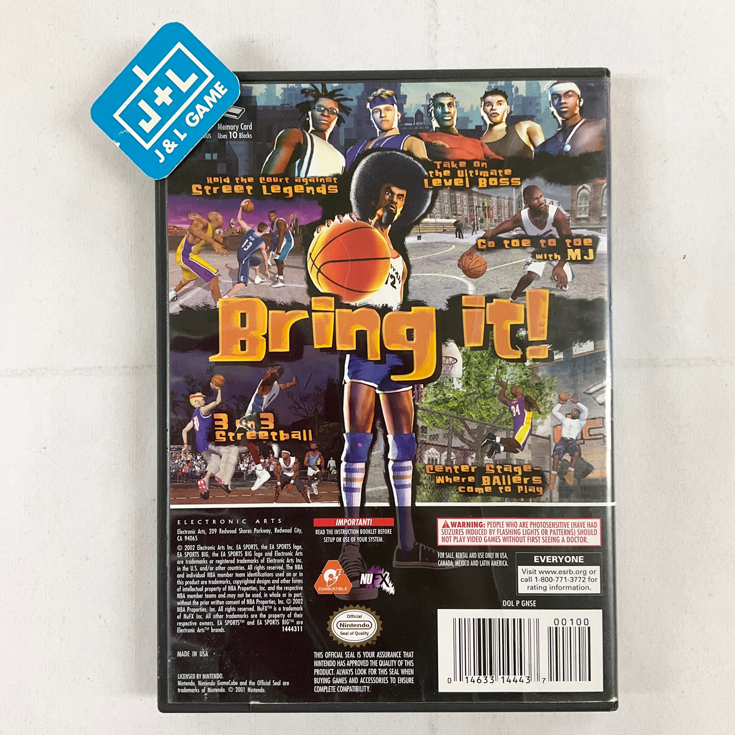 NBA Street - (GC) GameCube [Pre-Owned] Video Games EA Sports Big   