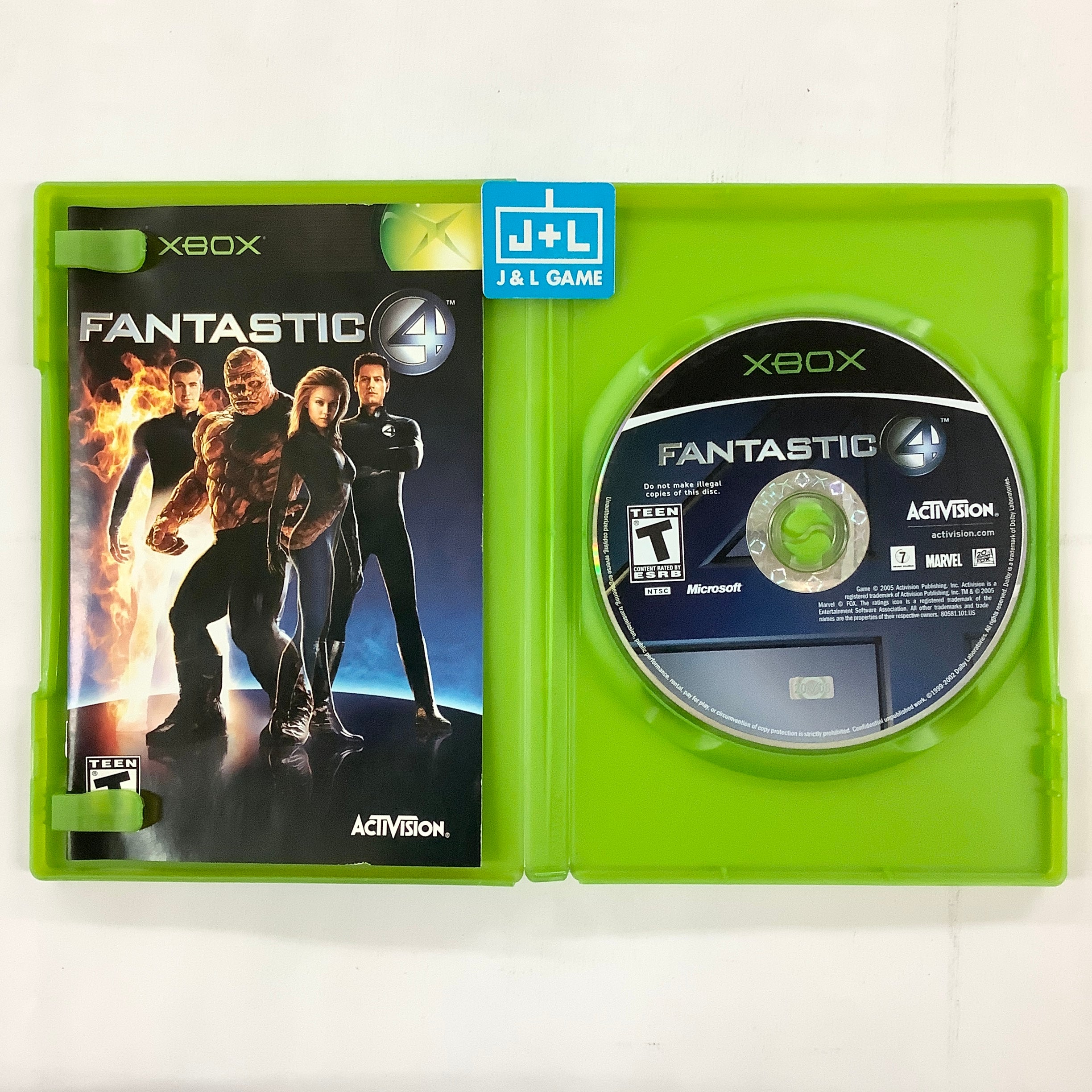 Fantastic 4 - (XB) Xbox [Pre-Owned] Video Games Activision   
