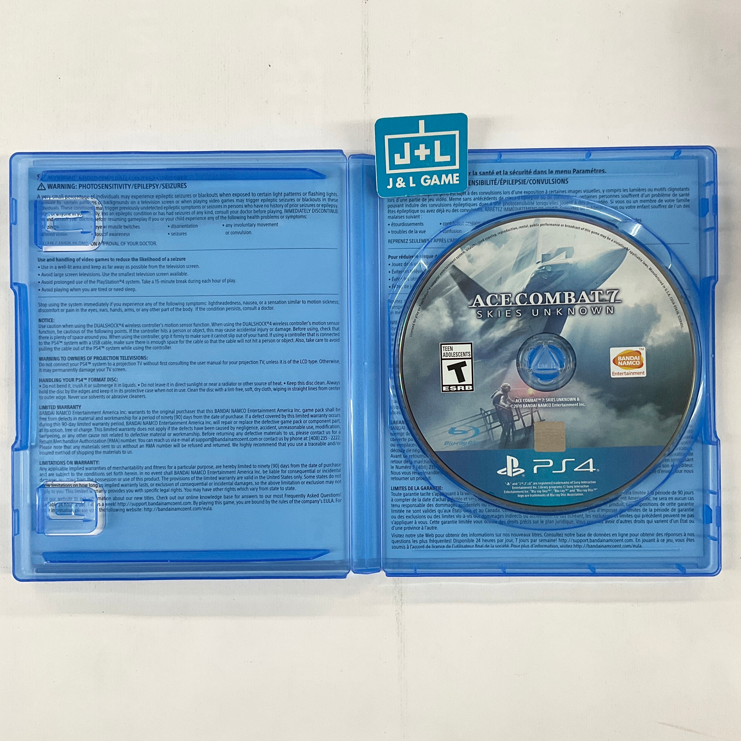 Ace Combat 7: Skies Unknown - (PS4) PlayStation 4 [Pre-Owned] Video Games Bandai Namco Games   