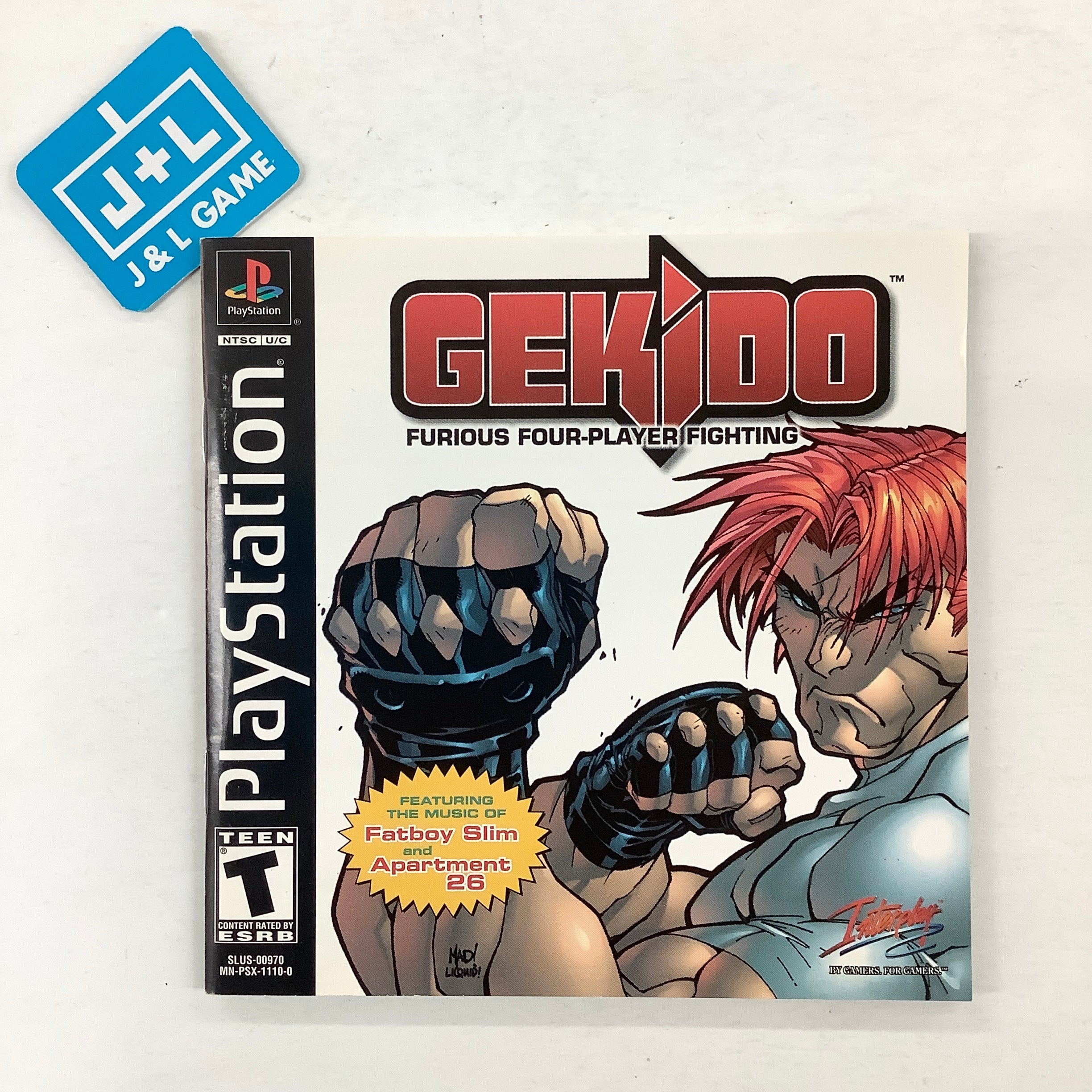 jeu PS1, GEKIDO URBAN FIGHTERS, complet, VF, en bon état jeu PS1, GEKIDO URBAN FIGHTERS, complet, VF, en bon état