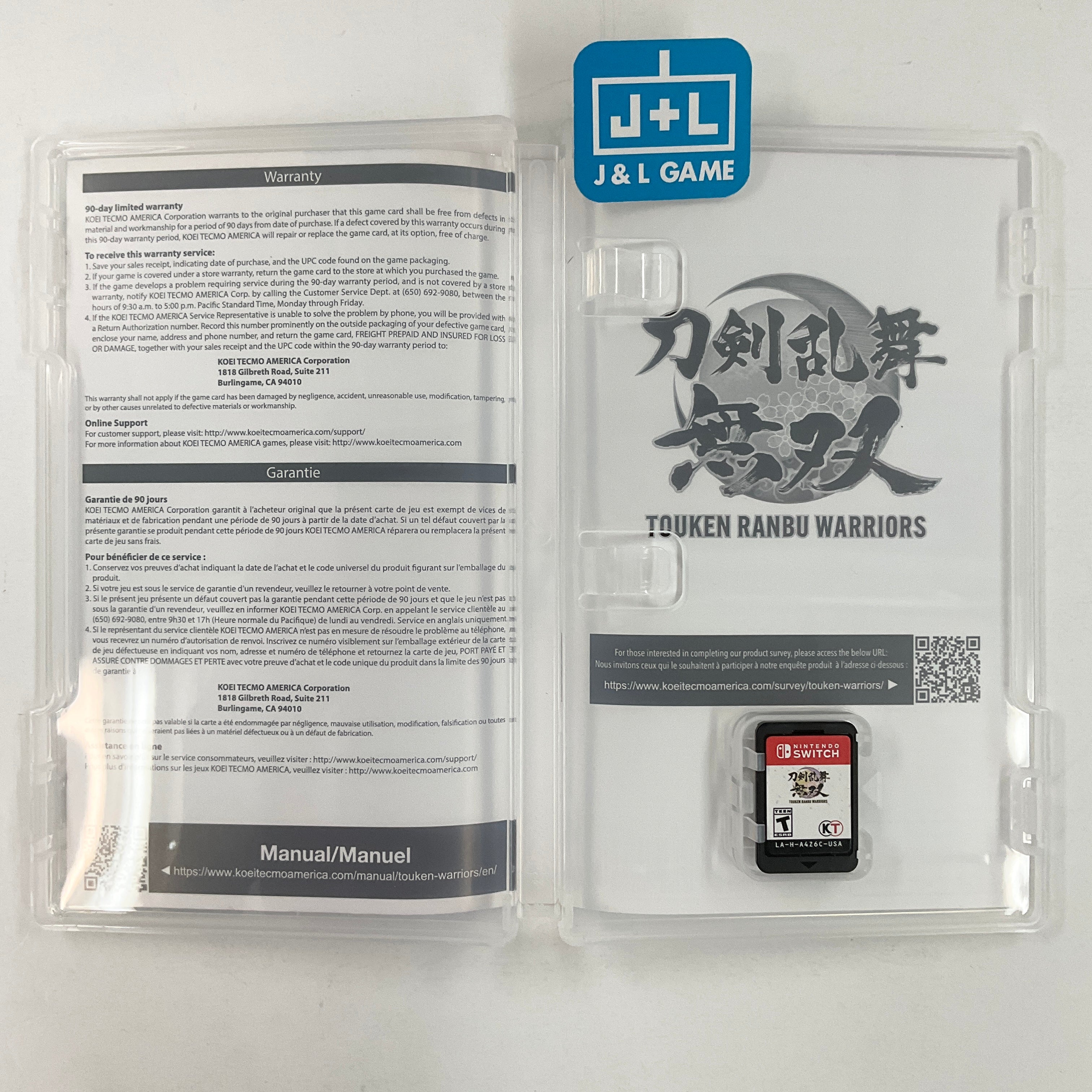 Touken Ranbu Warriors - (NSW) Nintendo Switch [UNBOXING] Video Games KT   