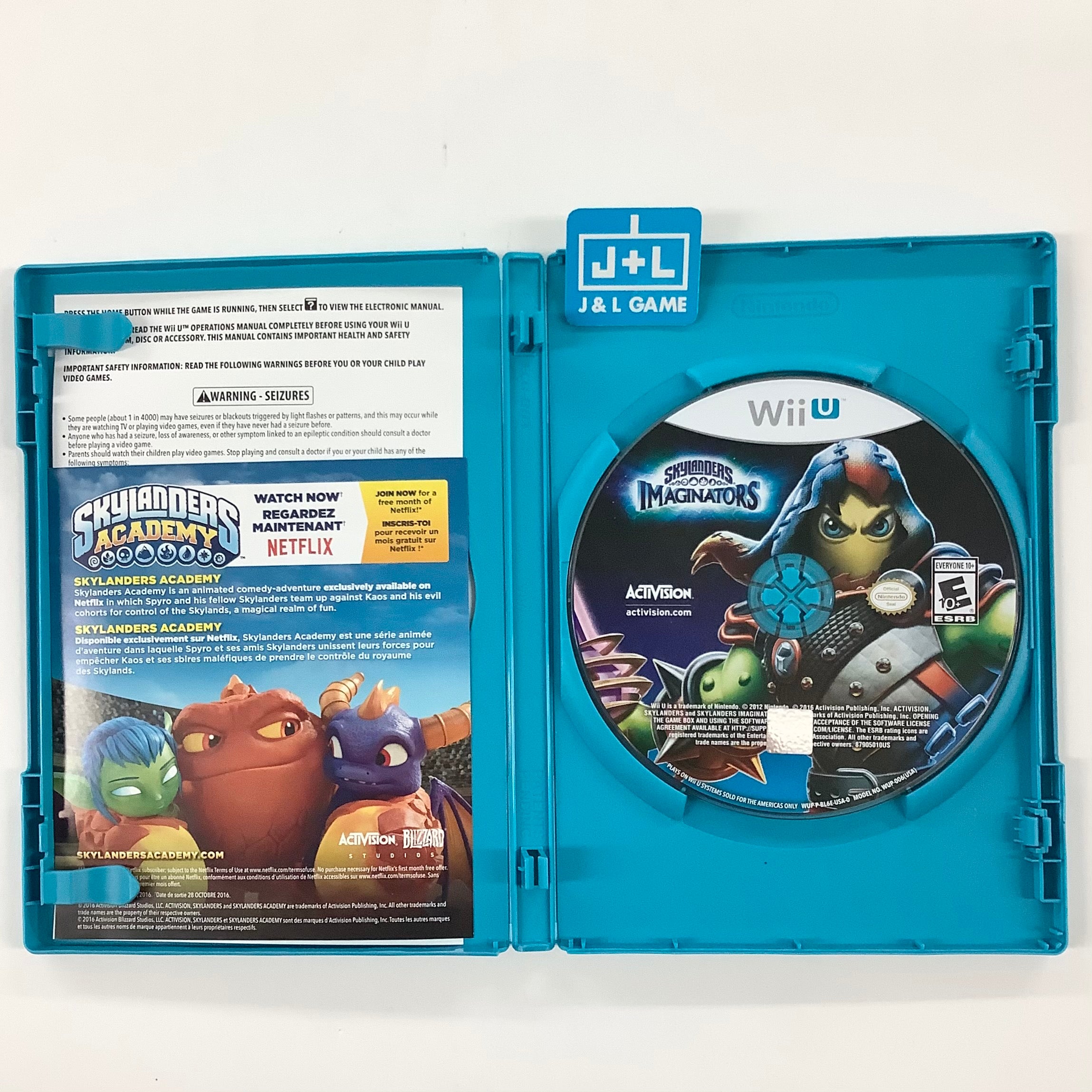Skylanders Imaginators (Game Only) - Nintendo Wii U [Pre-Owned] Video Games ACTIVISION   