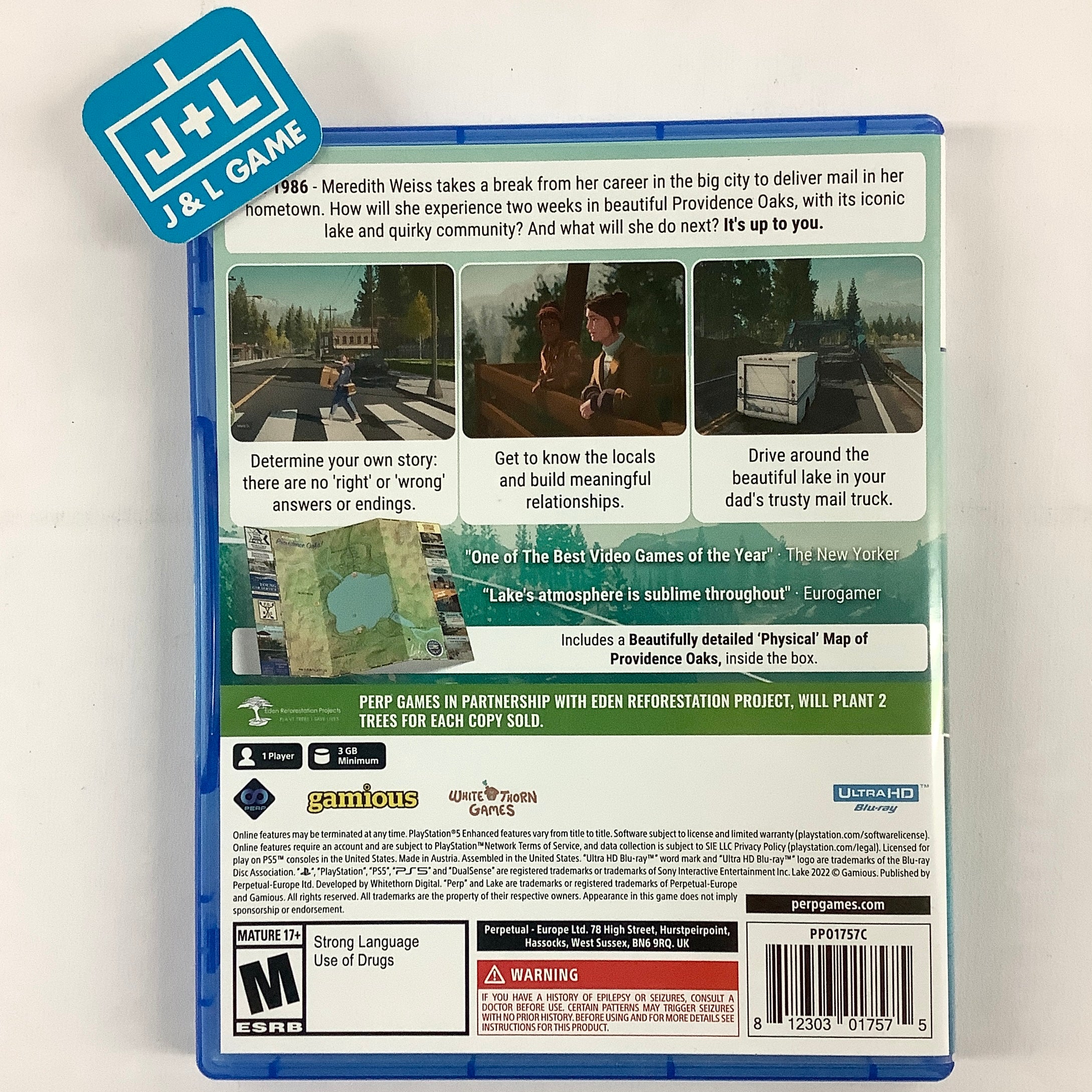Lake - (PS5) PlayStation 5 [UNBOXING] Video Games U&I Entertainment   