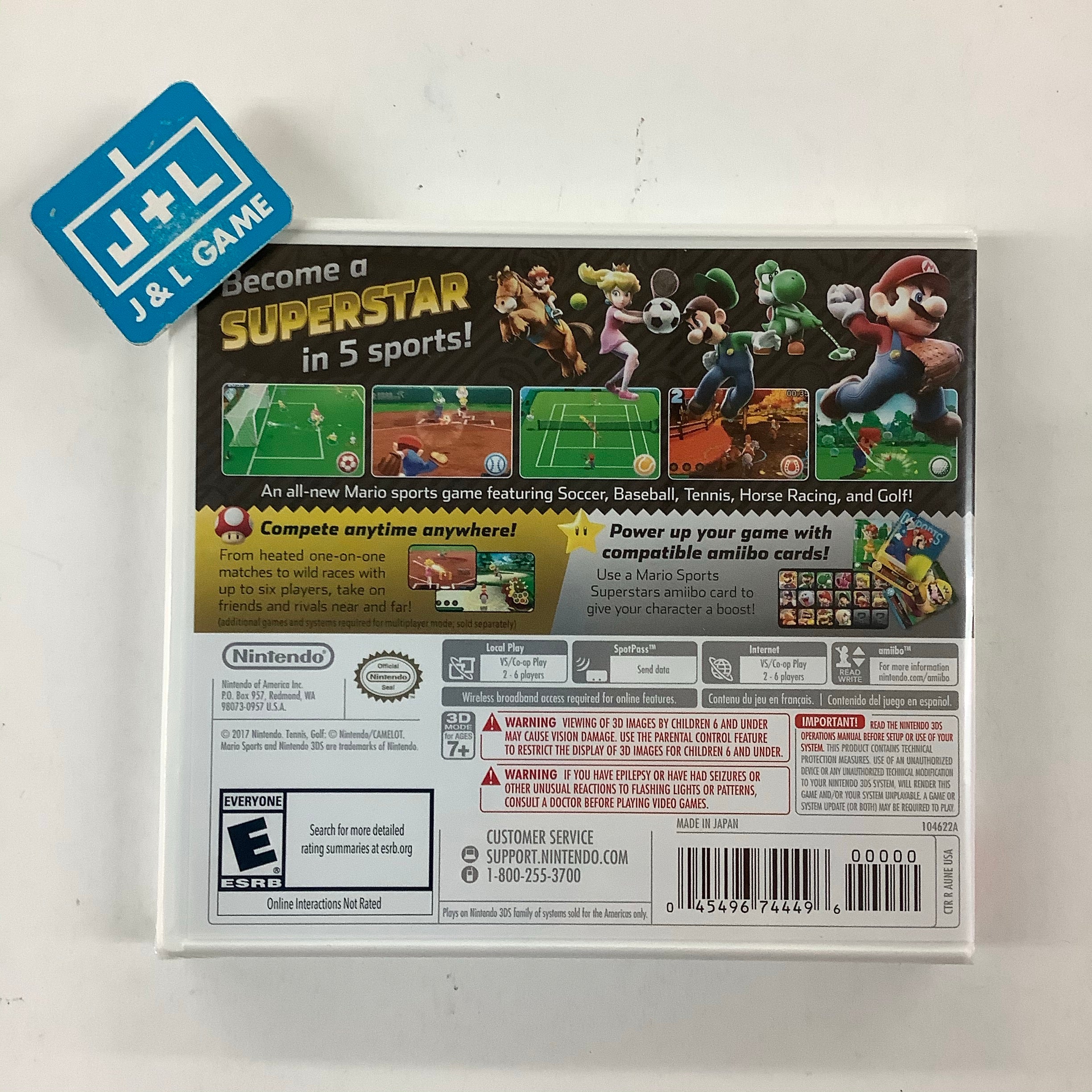 Mario Sports Superstars - Nintendo 3DS Video Games Nintendo   