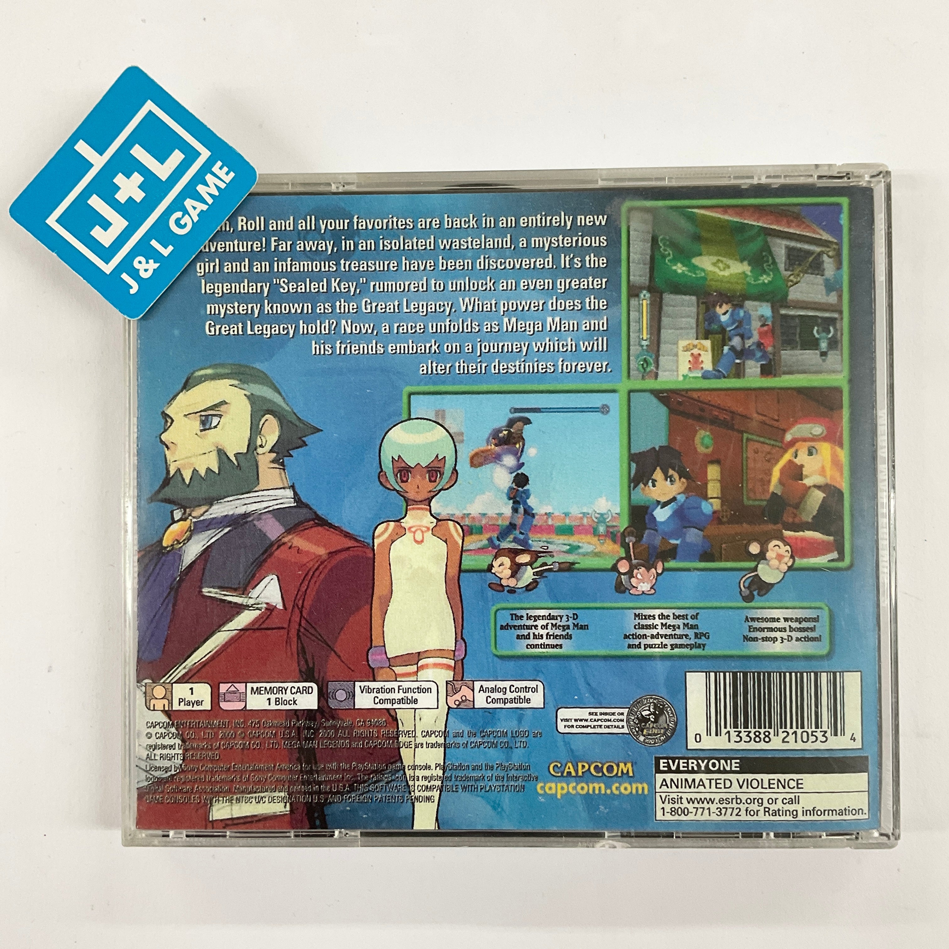 Mega Man Legends 2 - (PS1) PlayStation 1 [Pre-Owned] Video Games Capcom   