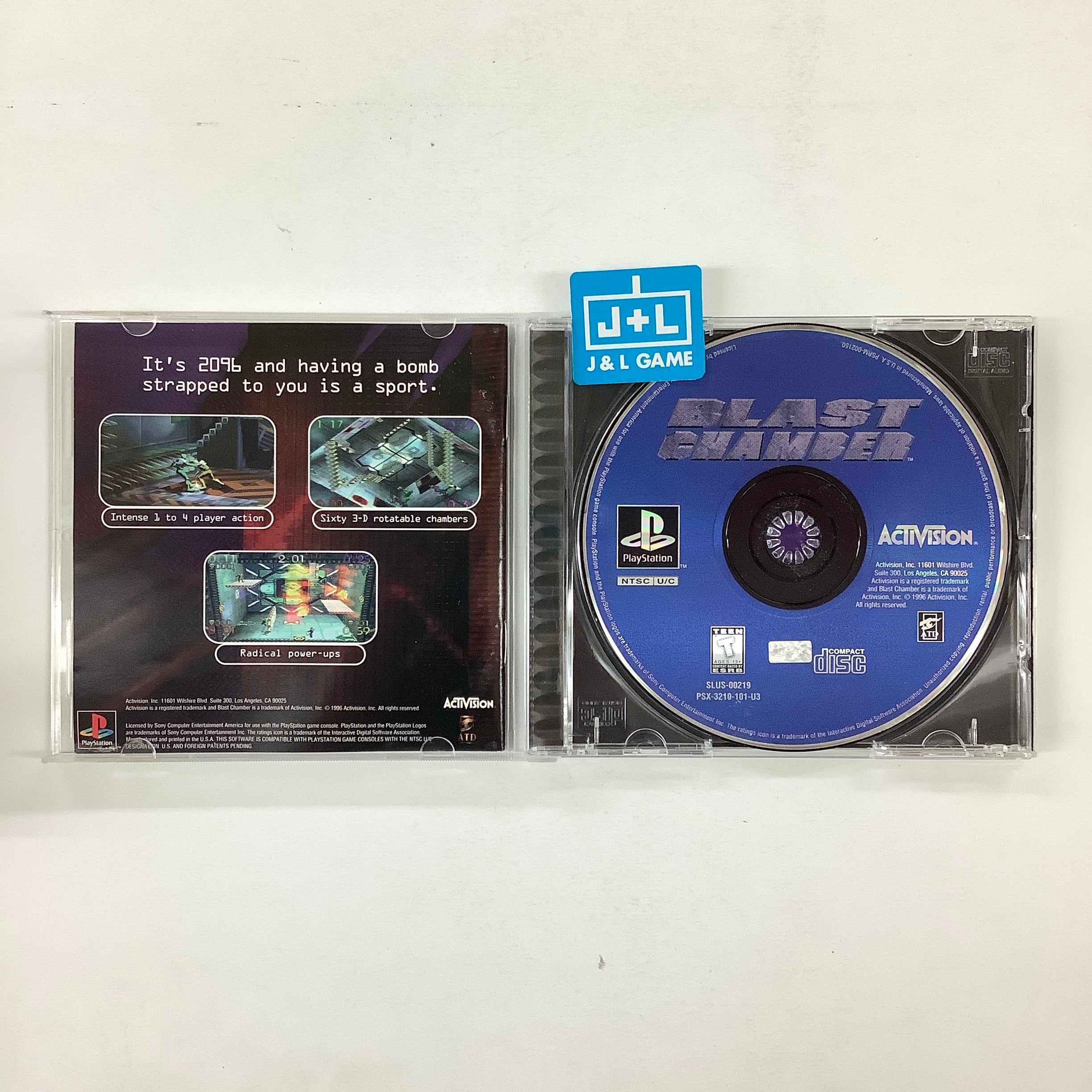 Blast Chamber - (PS1) PlayStation 1 [Pre-Owned] Video Games Activision   