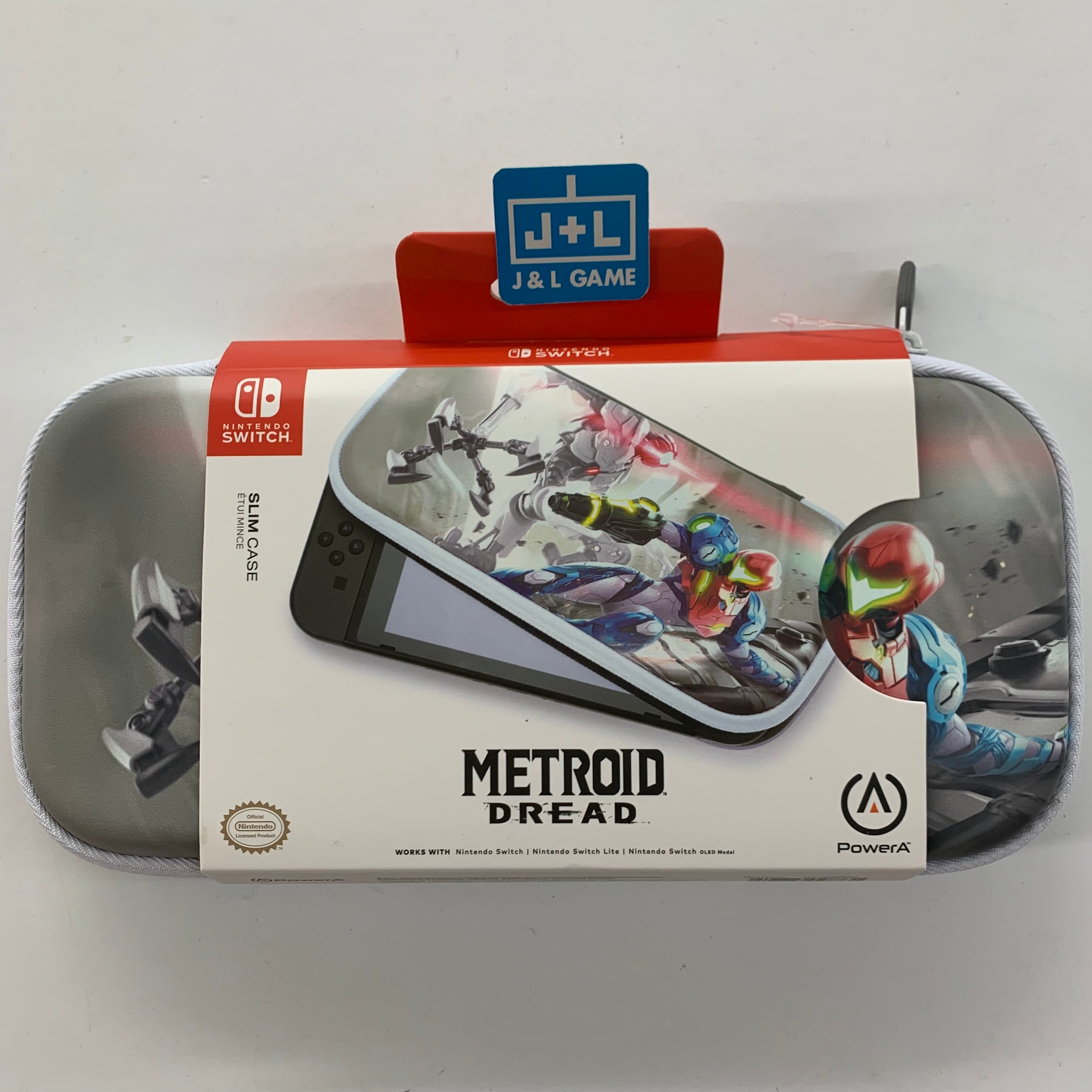 PowerA Slim Case (Metroid Dread) - (NSW) Nintendo Switch Accessories PowerA   