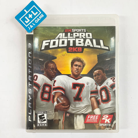 All-Pro Football 2K8 - (PS3) Playstation 3 [Pre-Owned] Video Games 2K Sports   