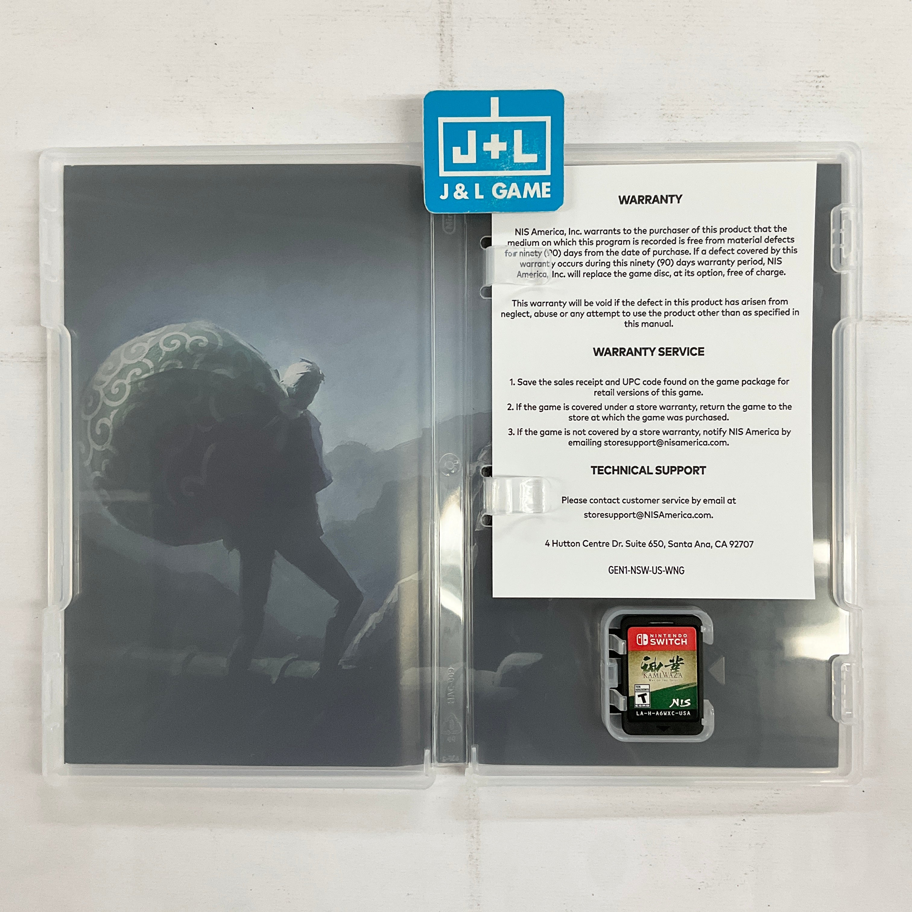 Kamiwaza: Way of the Thief - (NSW) Nintendo Switch [UNBOXING] Video Games NIS America   