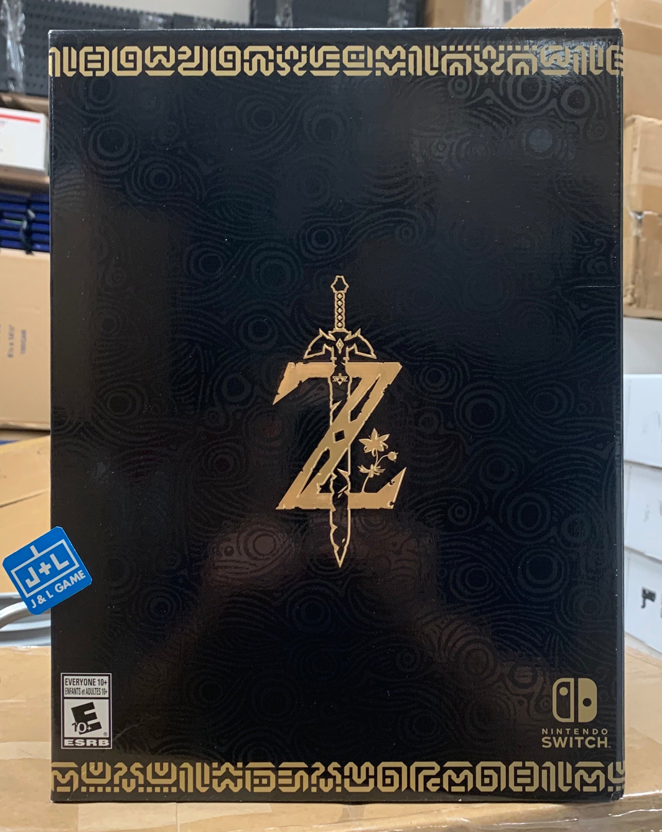 The Legend of Zelda: Breath of the Wild Master Edition - Nintendo Switch Video Games Nintendo   