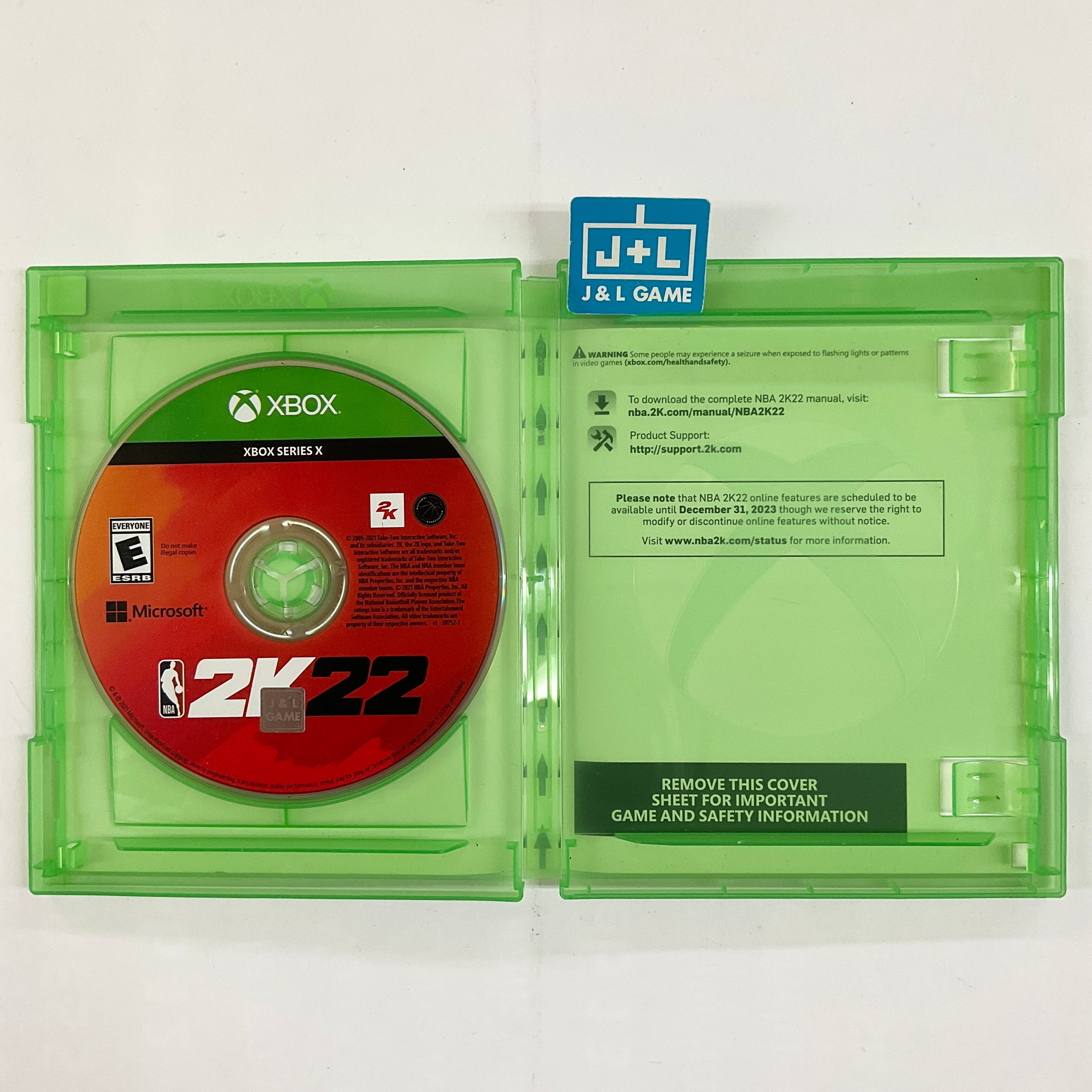 NBA 2K22 - (XSX) Xbox Series X [Pre-Owned] Video Games 2K   