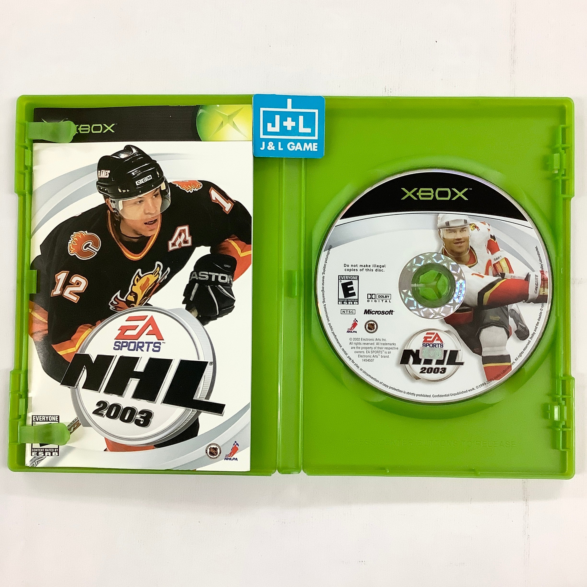 NHL 2003 - (XB) Xbox [Pre-Owned] | J&L Game