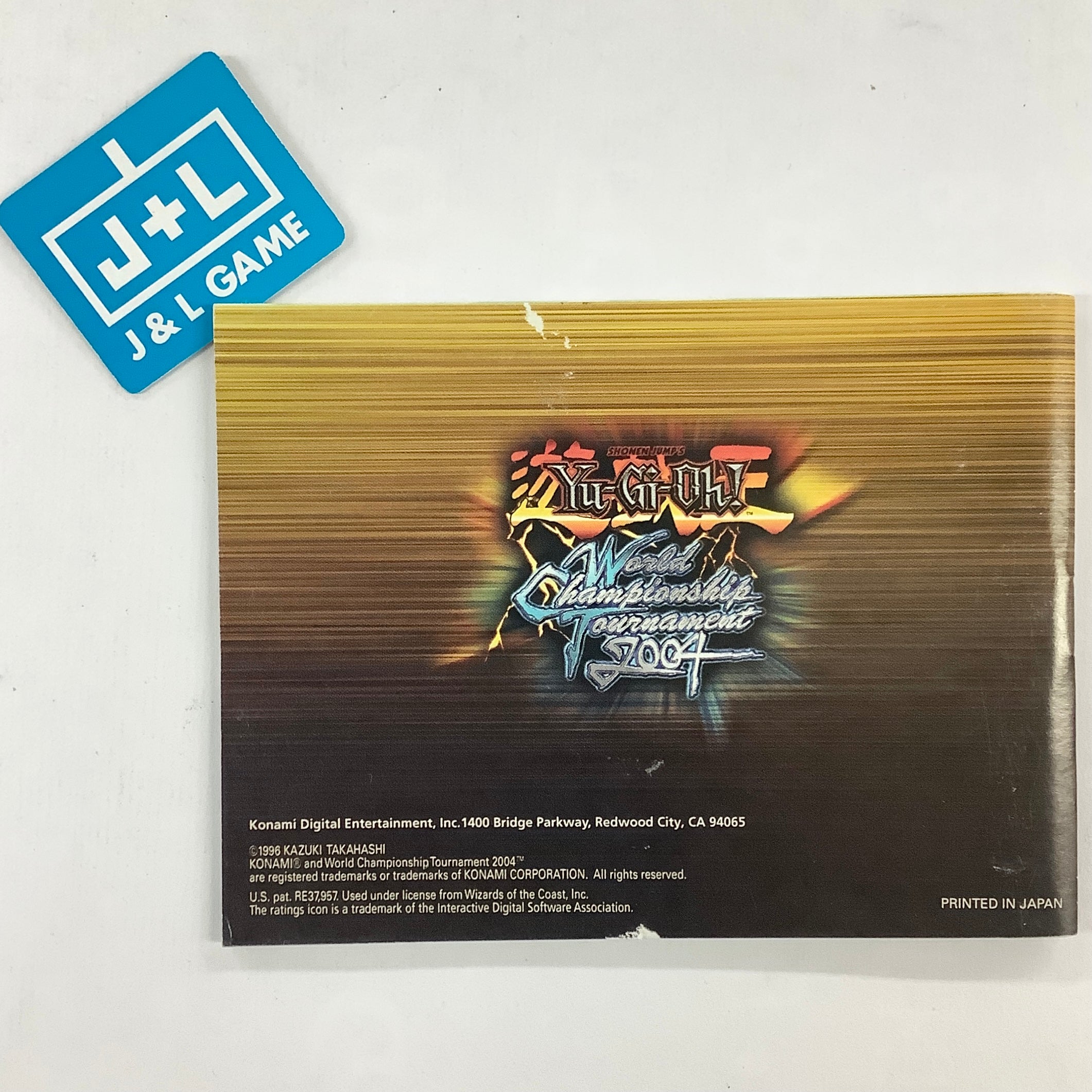 Yu-Gi-Oh! World Championship Tournament 2004 - (GBA) Game Boy Advance [Pre-Owned] Video Games Konami   