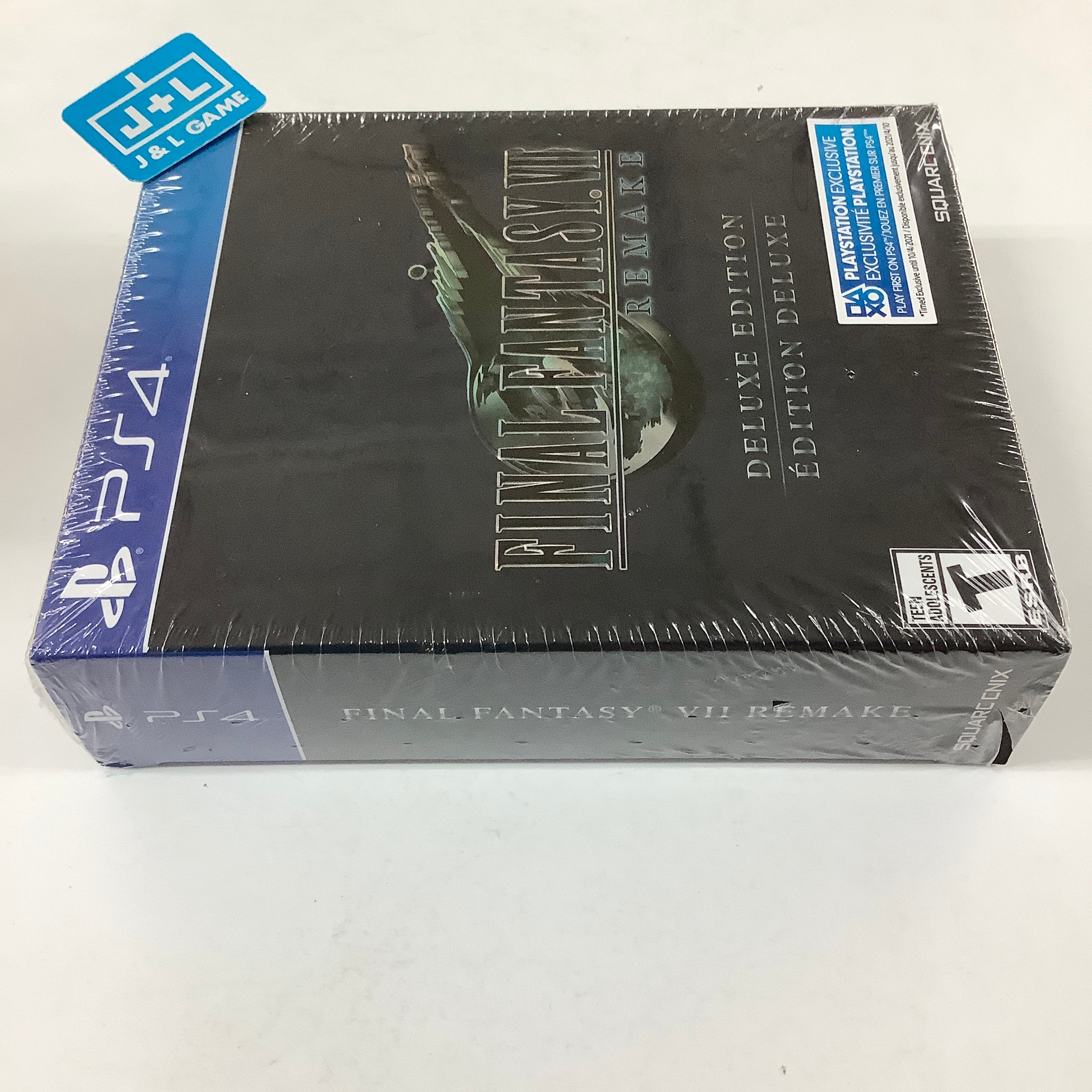Final Fantasy VII Remake (Deluxe Edition) - (PS4) PlayStation 4 Video Games Square Enix   