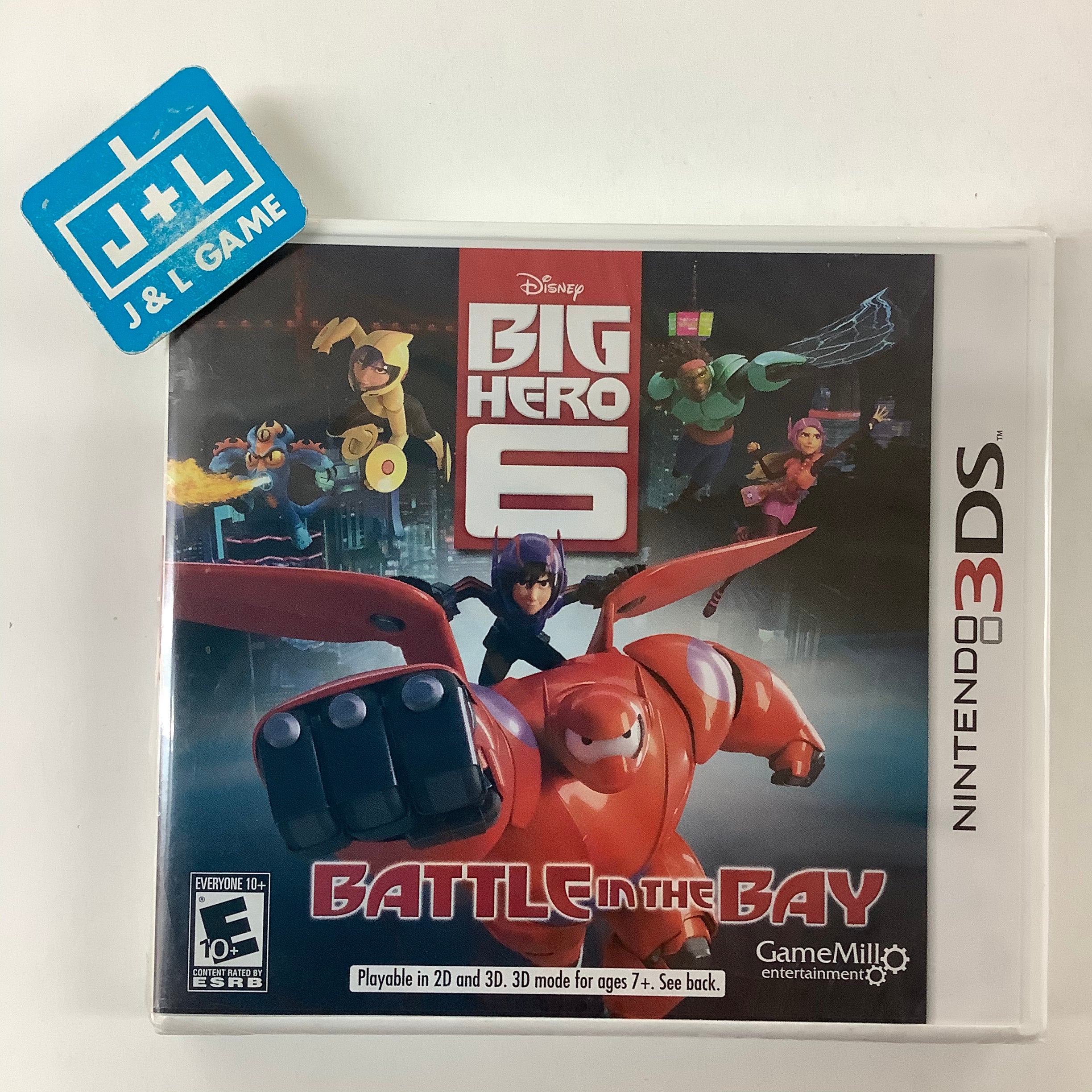 Disney Big Hero 6: Battle in the Bay - Nintendo 3DS Video Games GameMill Entertainment   