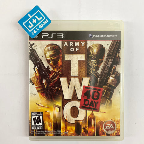 Army of Two: The 40th Day - (PS3) PlayStation 3 [Pre-Owned] Video Games Electronic Arts   