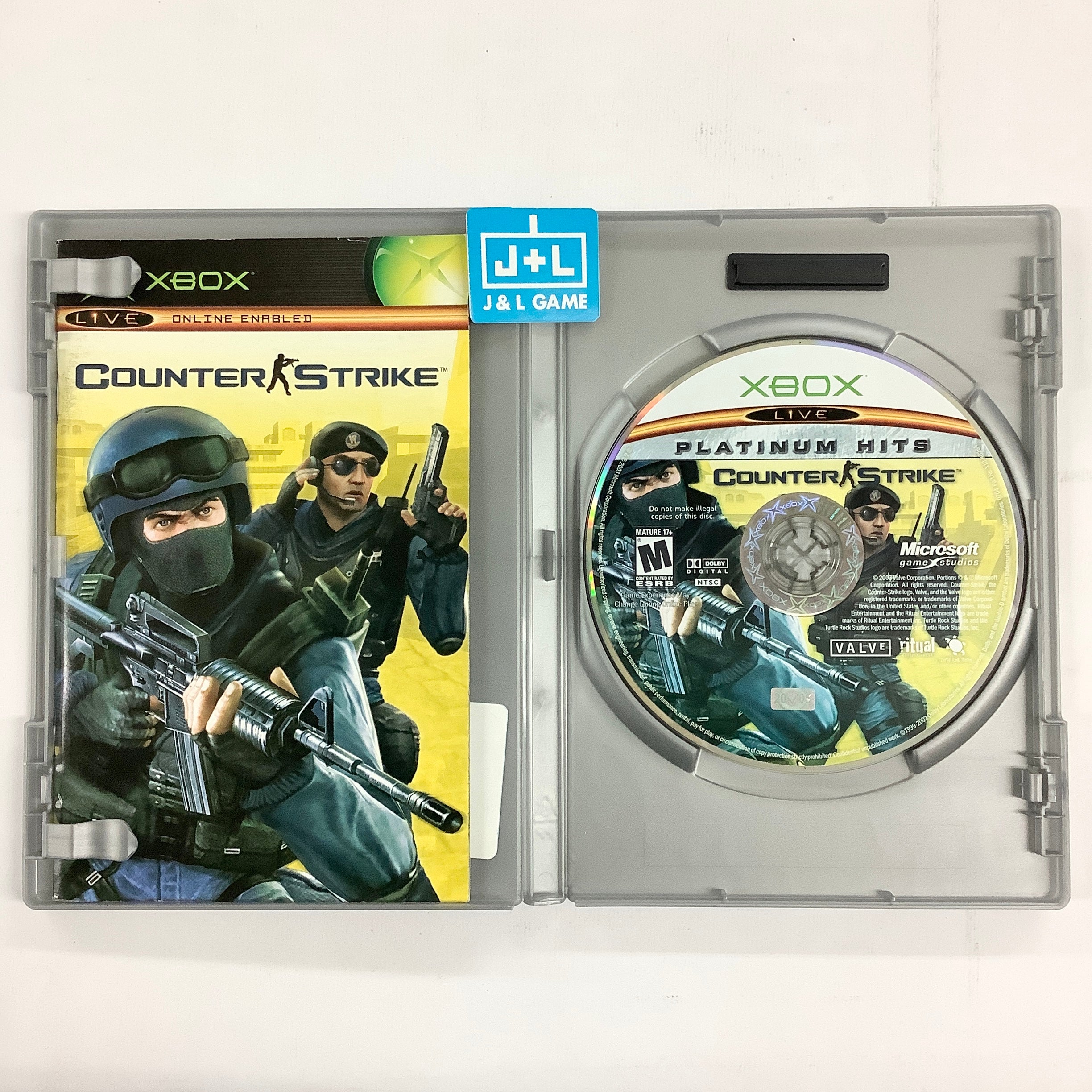 Counter-Strike (Platinum Hits) - (XB) Xbox [Pre-Owned] Video Games Microsoft Game Studios   