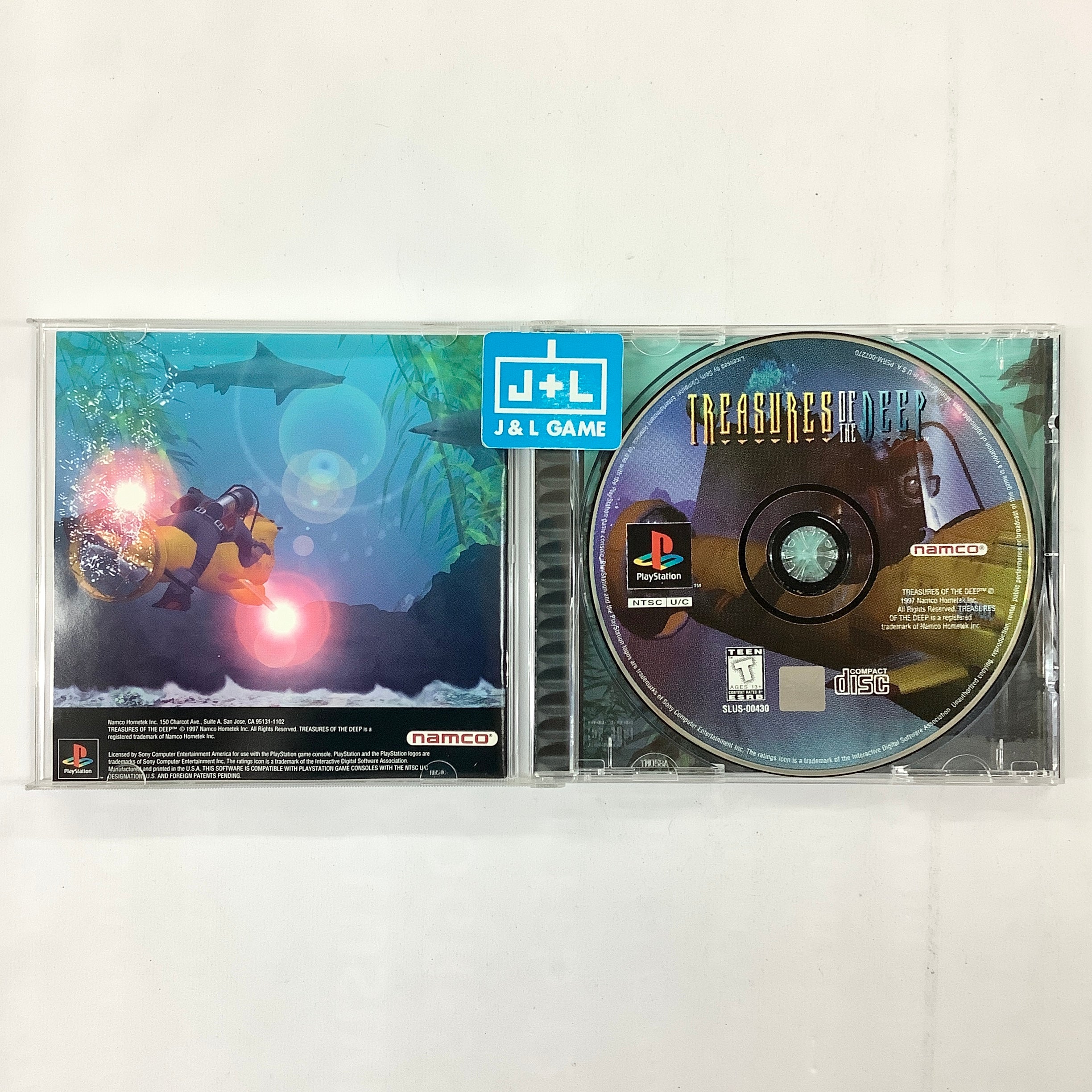 Treasures of the Deep - (PS1) PlayStation 1 [Pre-Owned] Video Games Namco   