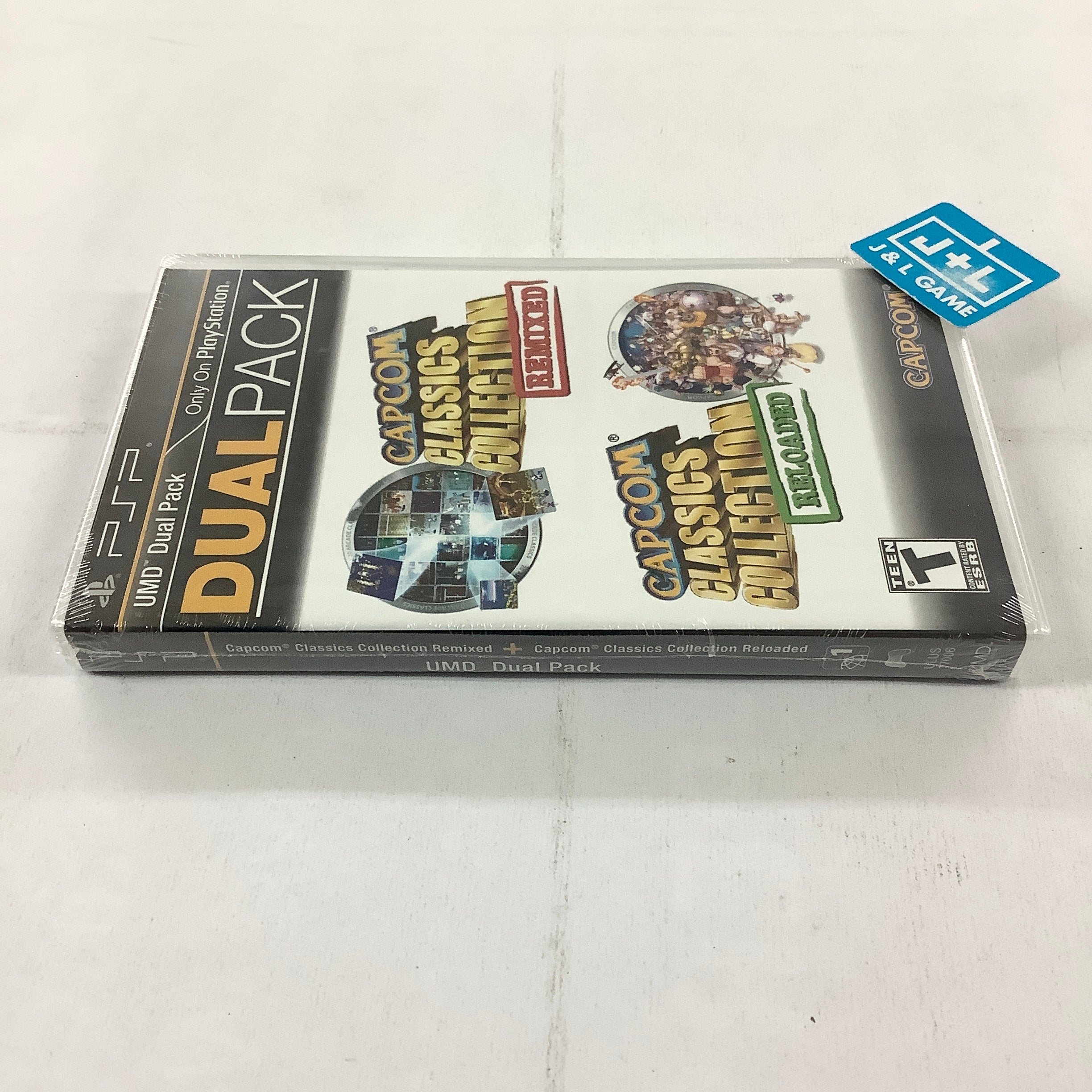 Capcom Classics Dual Pack: Remixed and Reloaded - Sony PSP Video Games Capcom   