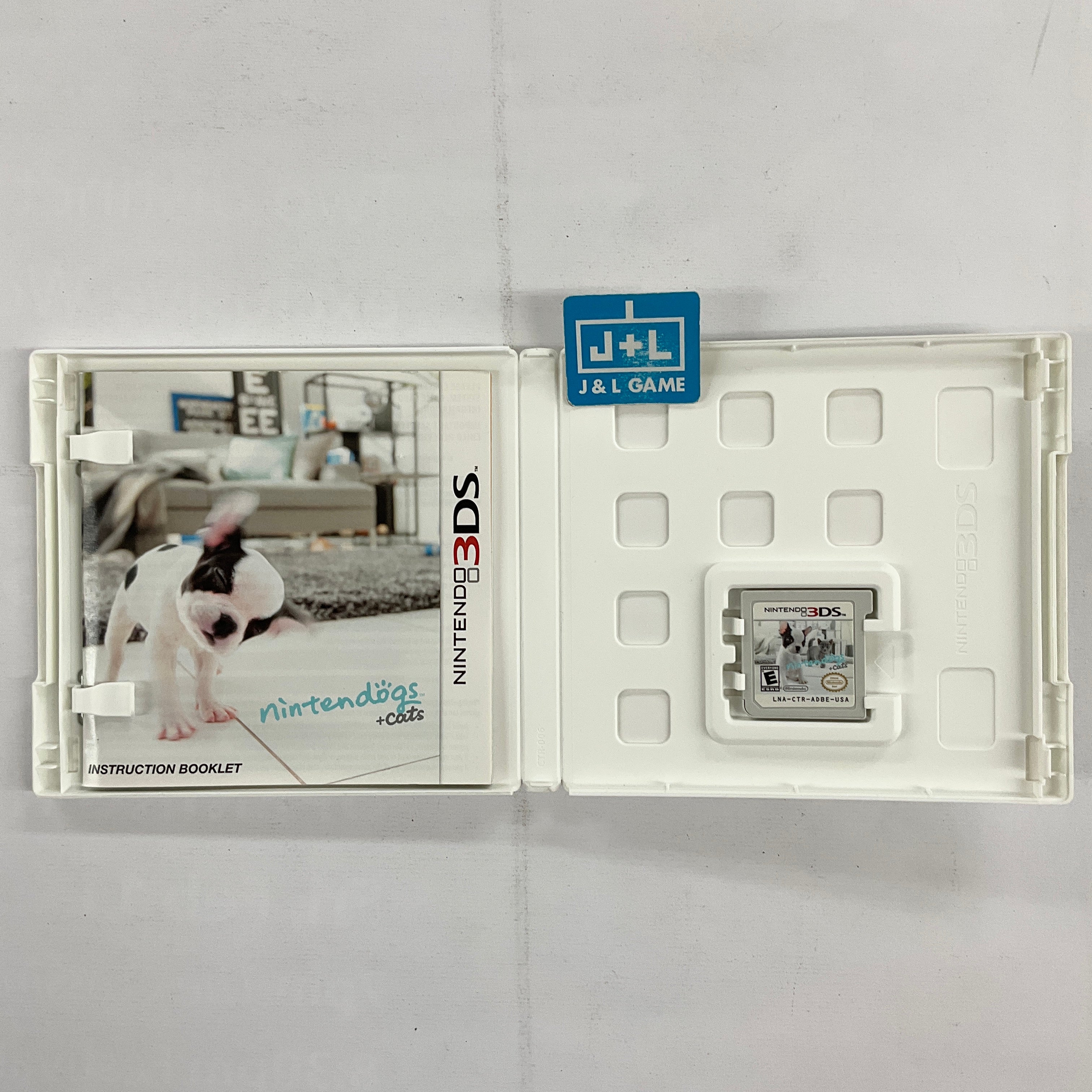 Nintendogs + Cats: French Bulldog & New Friends - Nintendo 3DS [Pre-Owned] Video Games Nintendo   
