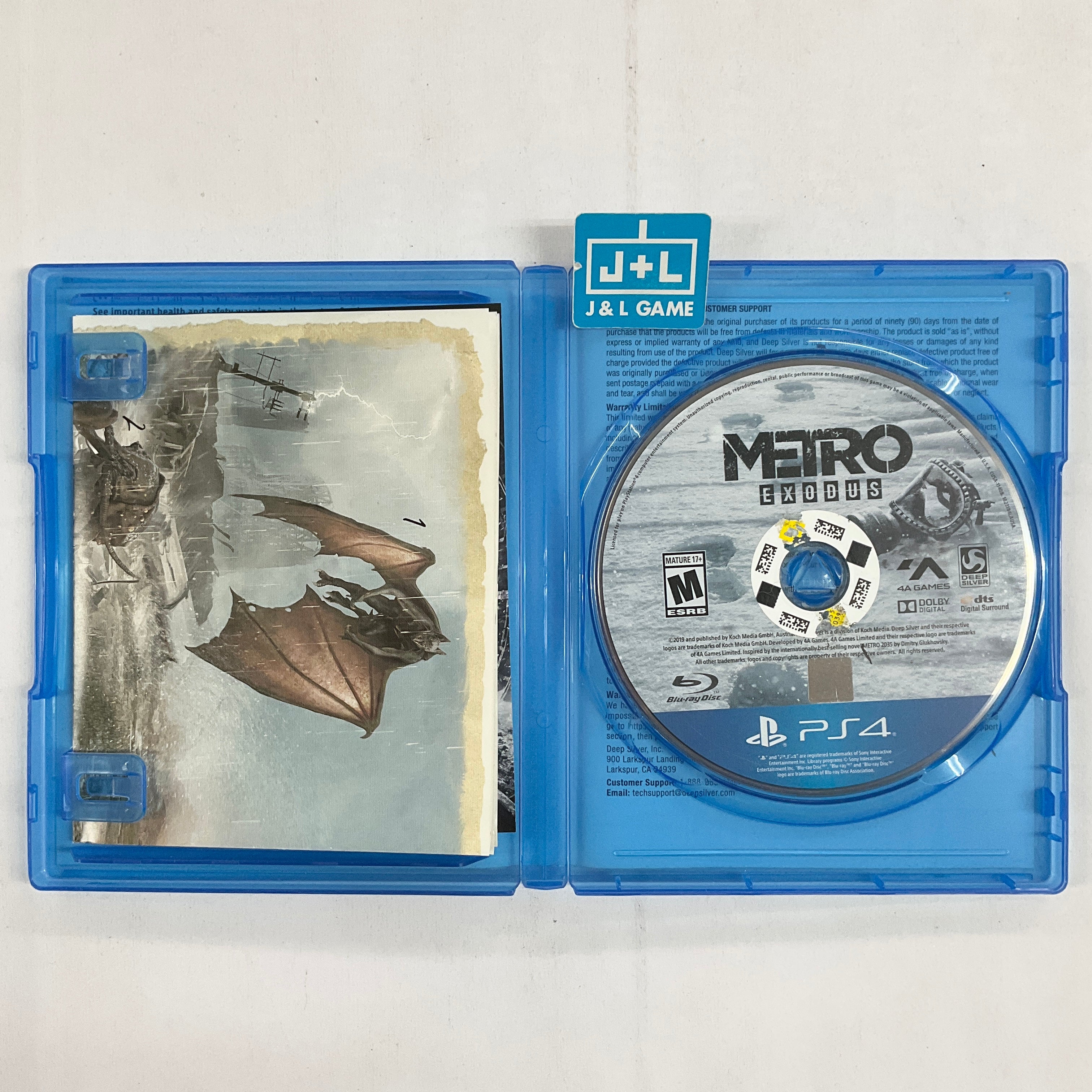 Metro Exodus - (PS4) PlayStation 4 [Pre-Owned] Video Games Deep Silver   