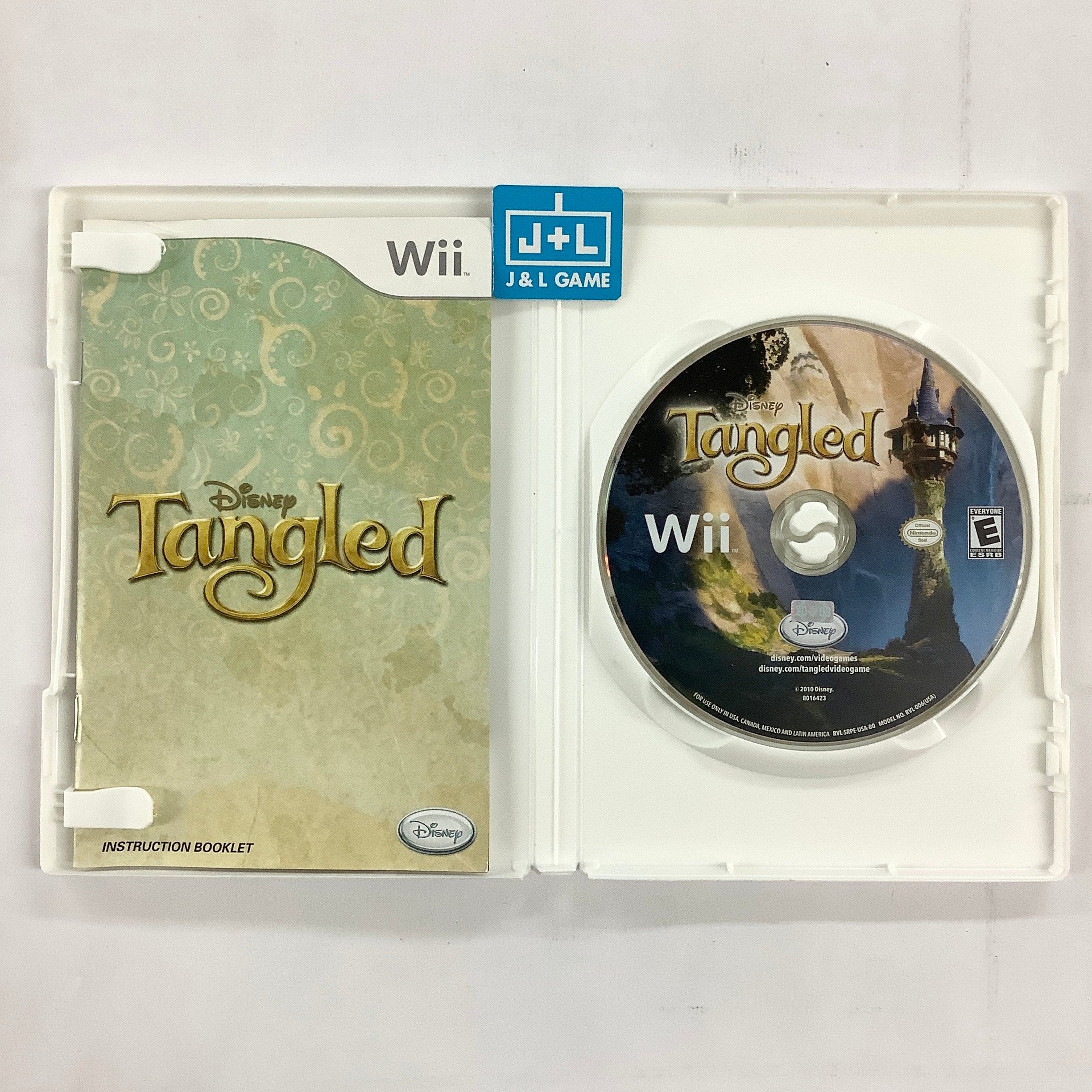 Tangled - Nintendo Wii [Pre-Owned] Video Games Disney Interactive Studios   