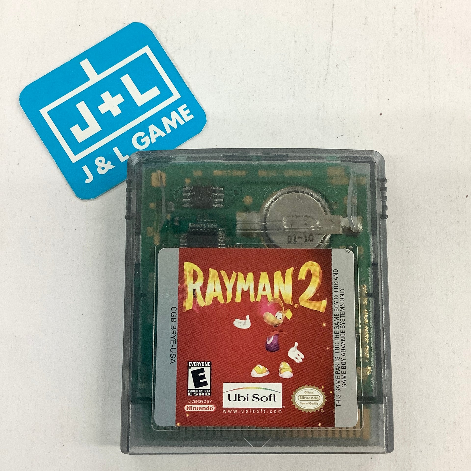 Rayman Game Boy Color Rétro - Label Emmaüs Rayman Game Boy Color Rétro - Label Emmaüs