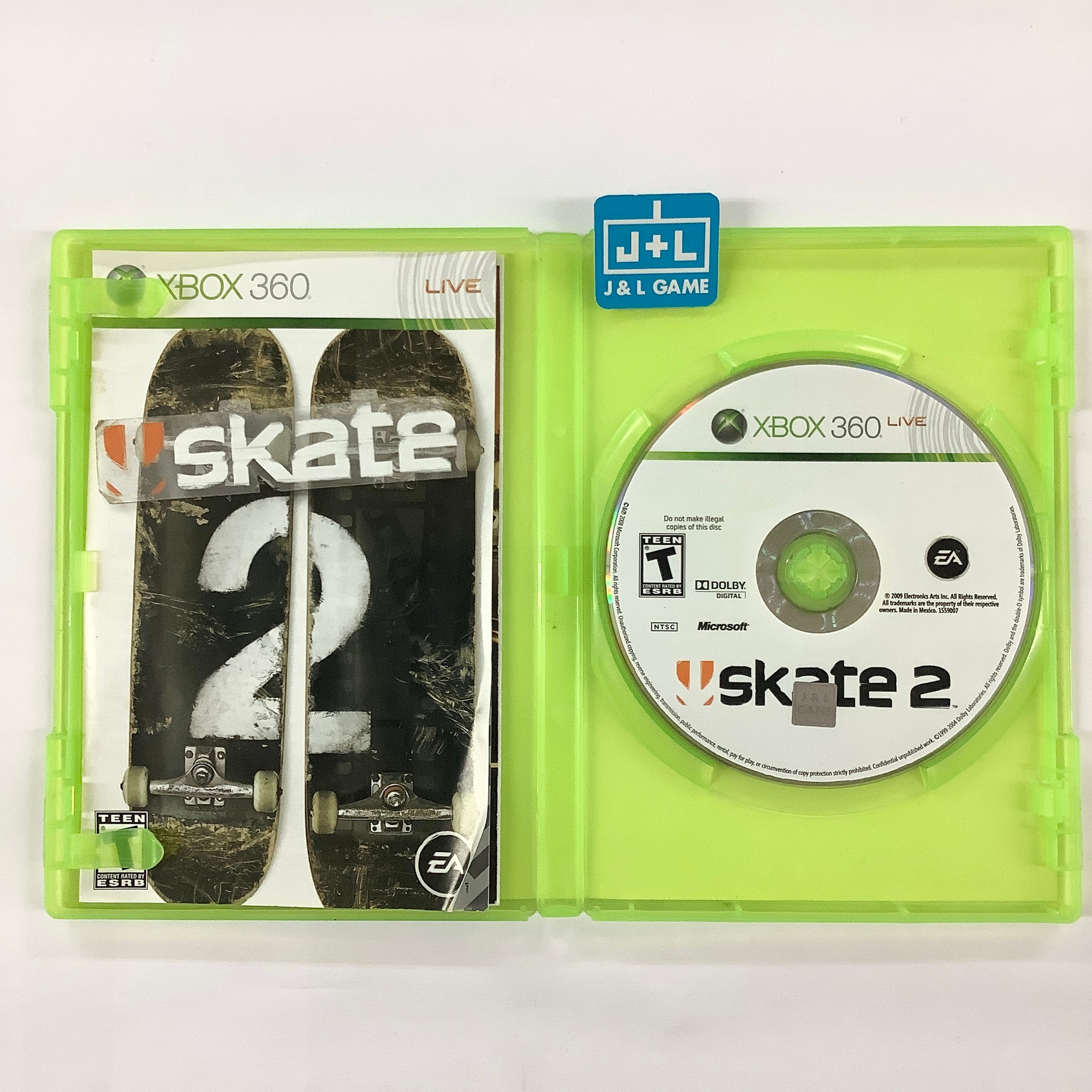 Skate 2 - Xbox 360 [Pre-Owned] Video Games EA Games   