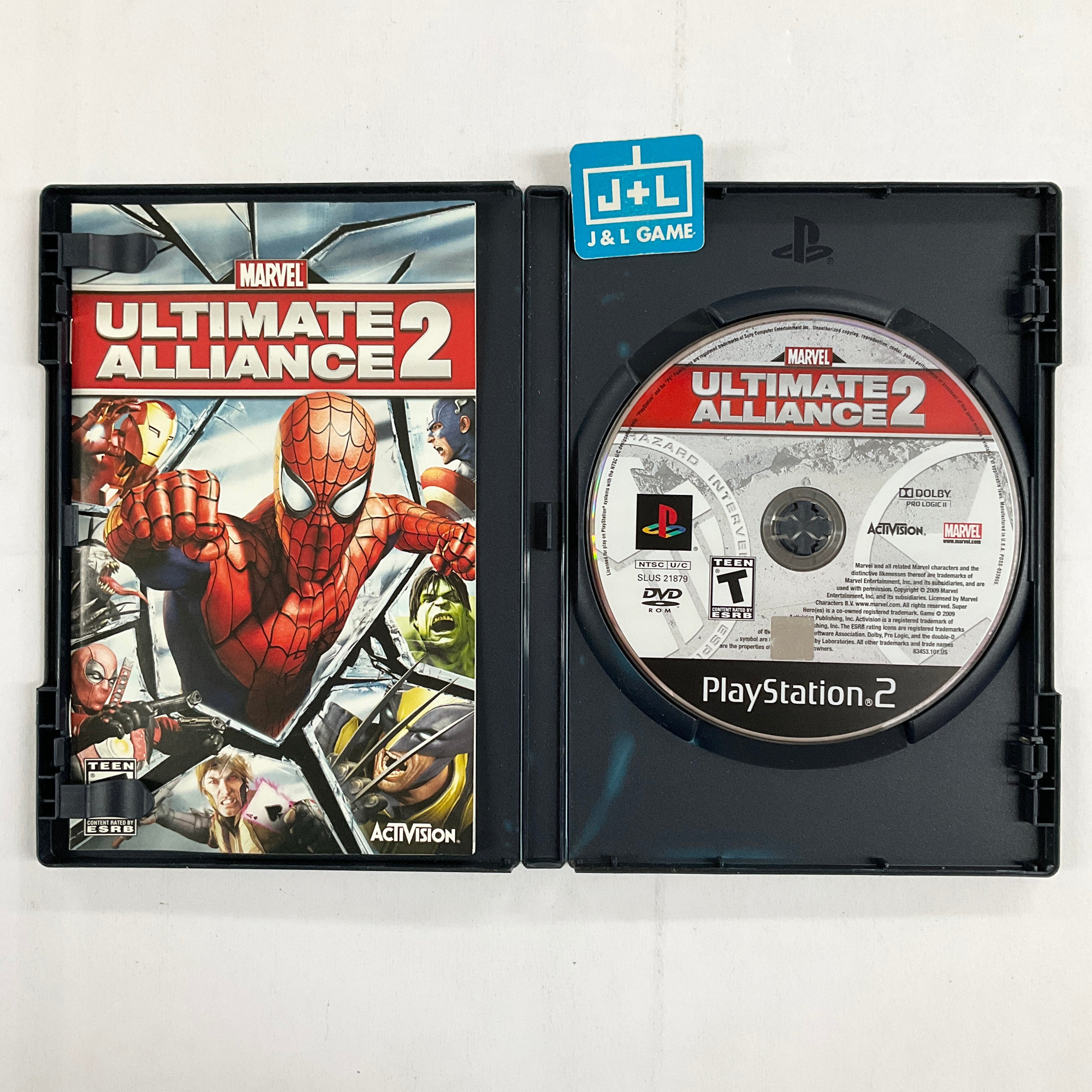 Marvel: Ultimate Alliance 2 - (PS2) PlayStation 2 [Pre-Owned] | J&L Game